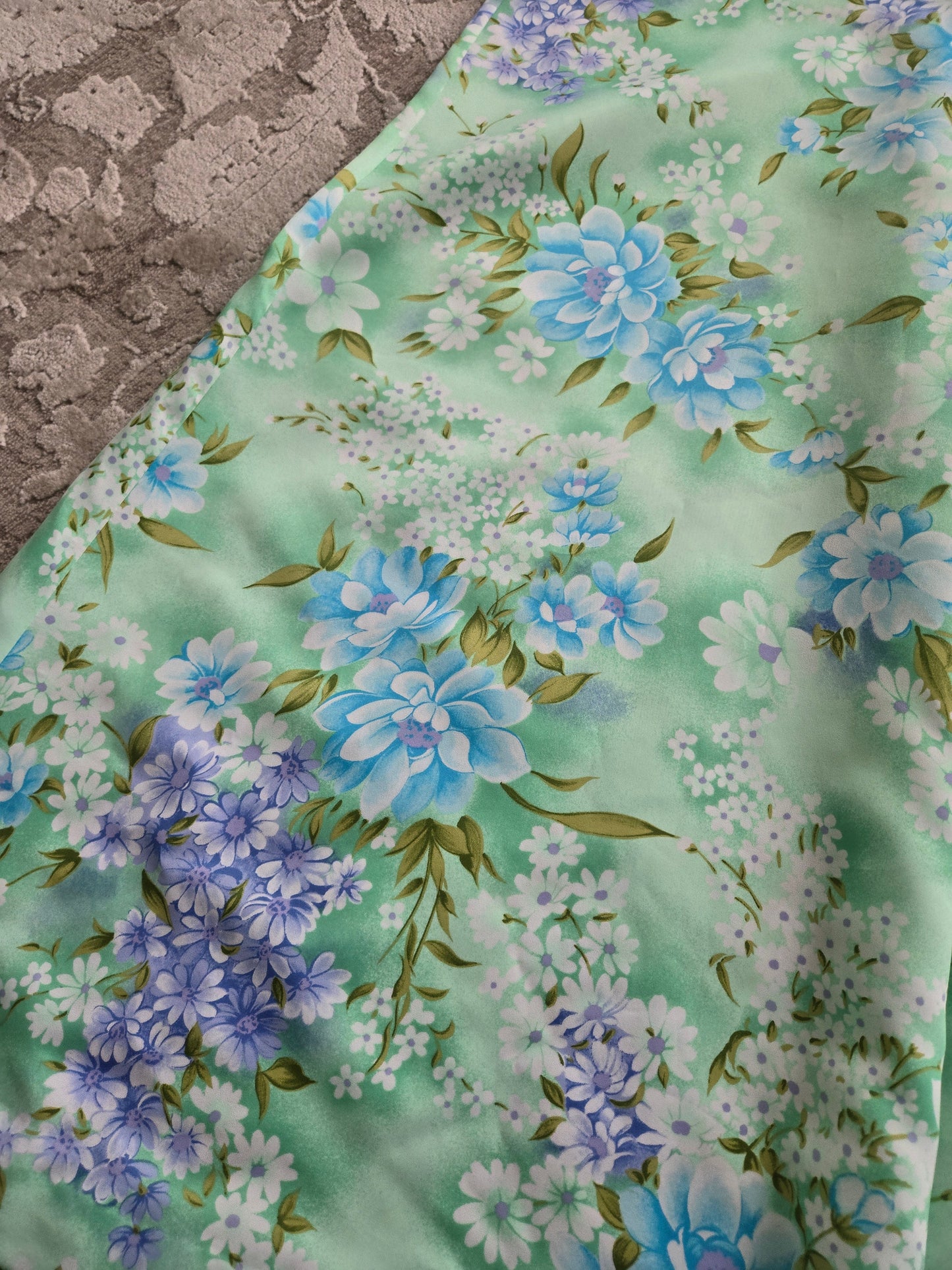 Vintage 1960s Flower Power Jumpsuit - S/M