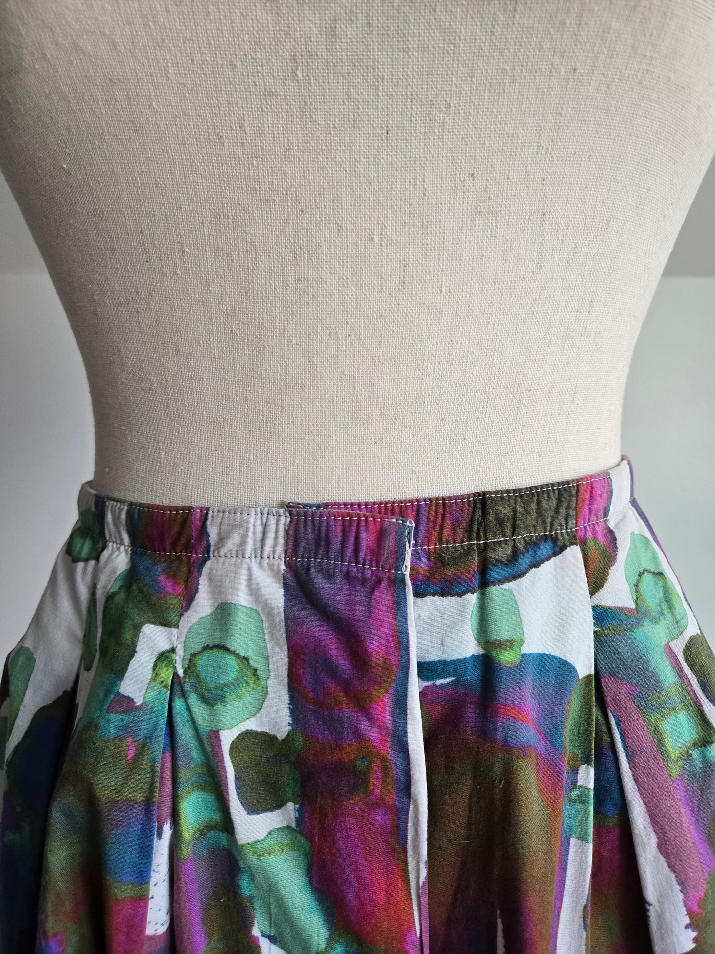 Piazza Sempione Made in Italy Artsy Skirt - Small
