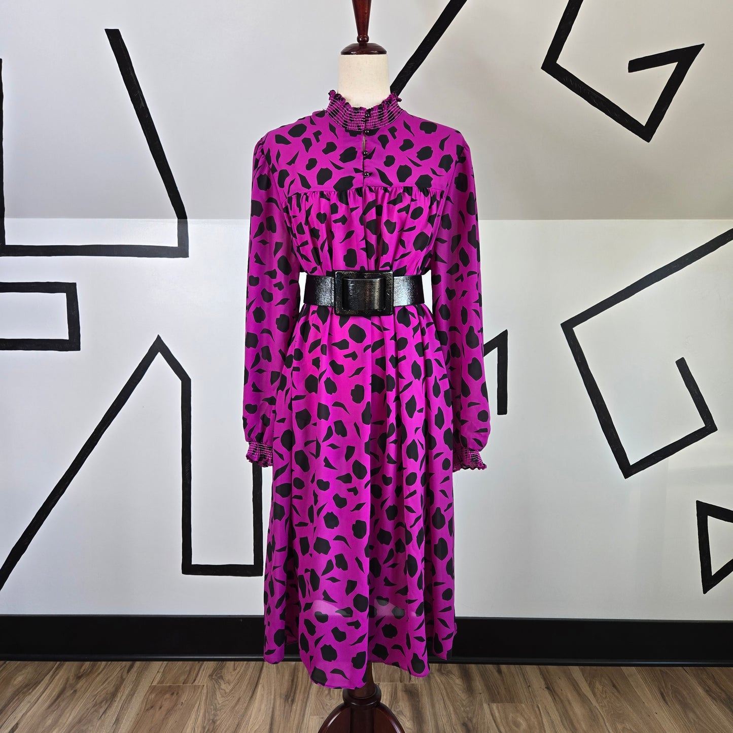 Addition Elle Vintage Union made in Canada Fuchsia Dress - XL