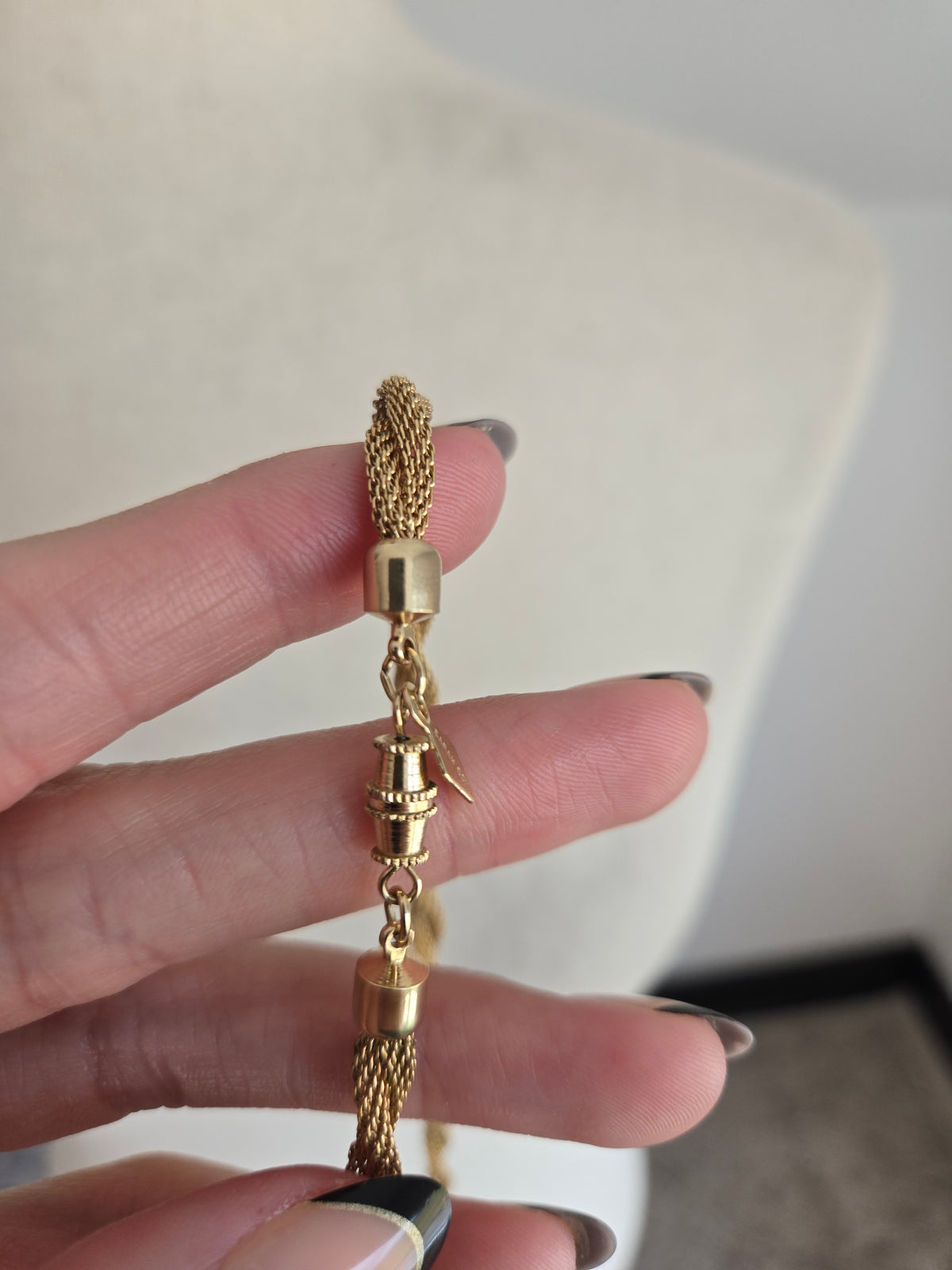 Sarah Coventry Vintage Gold Twisted Necklace