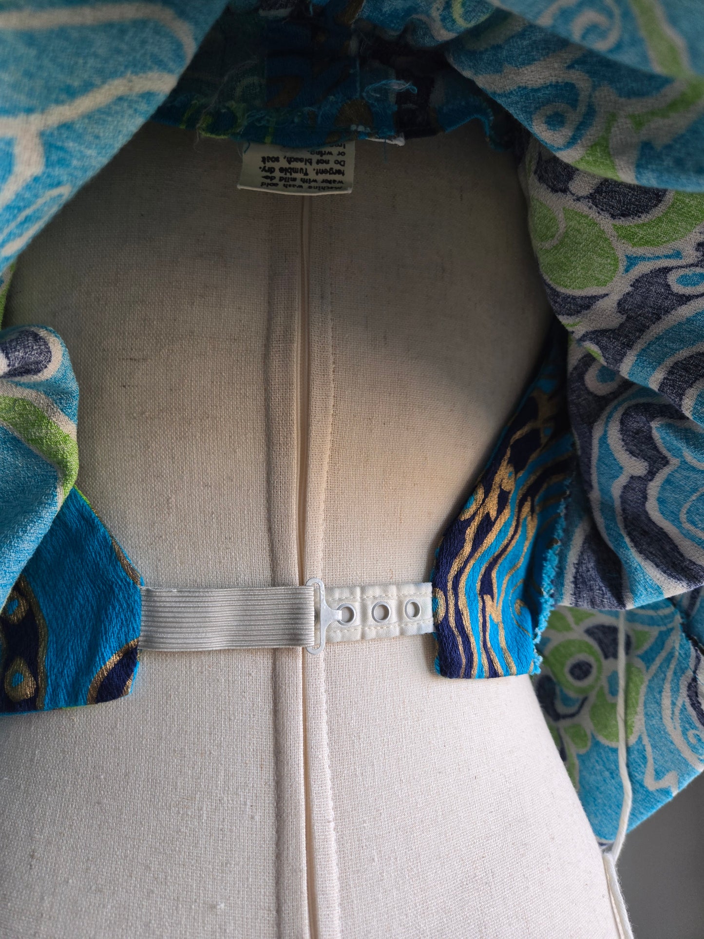 Kimo's Polynesian Shop made in Hawaii Barkcloth Dress - medium