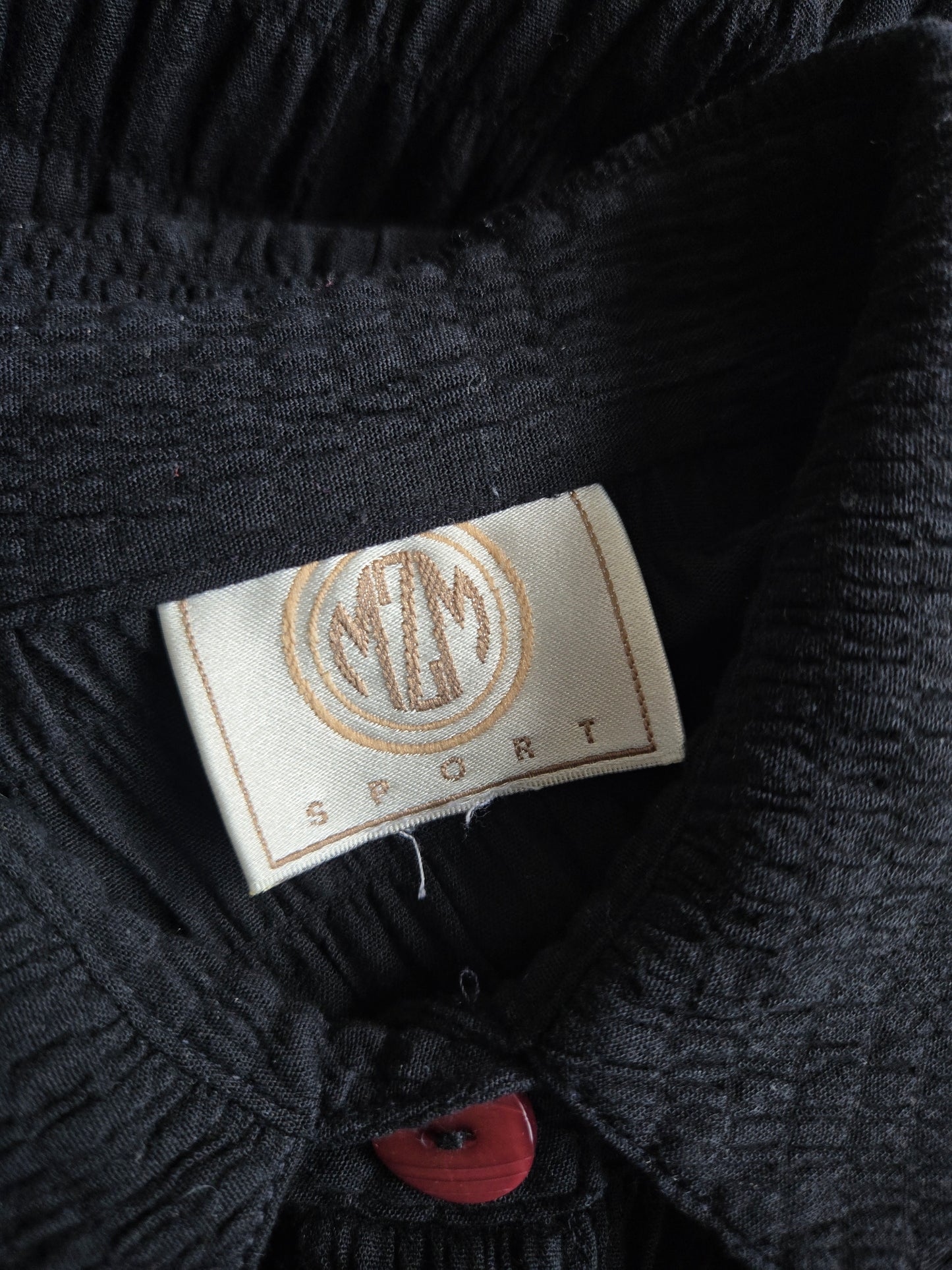 MZM Sport Vintage 90s Textured Jacket - Large