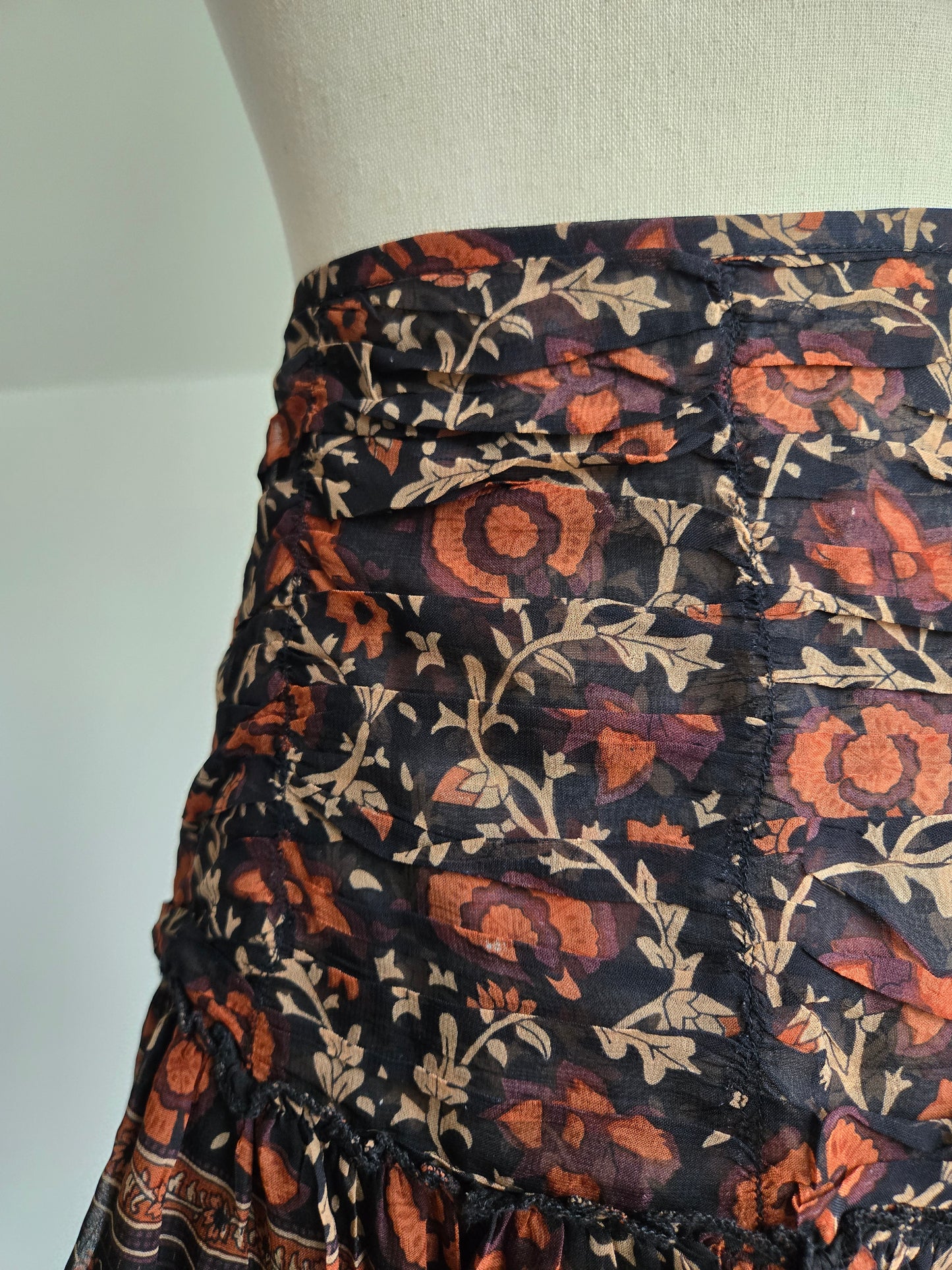 Moliin Copenhagen Y2K Little Floral Skirt - M/L