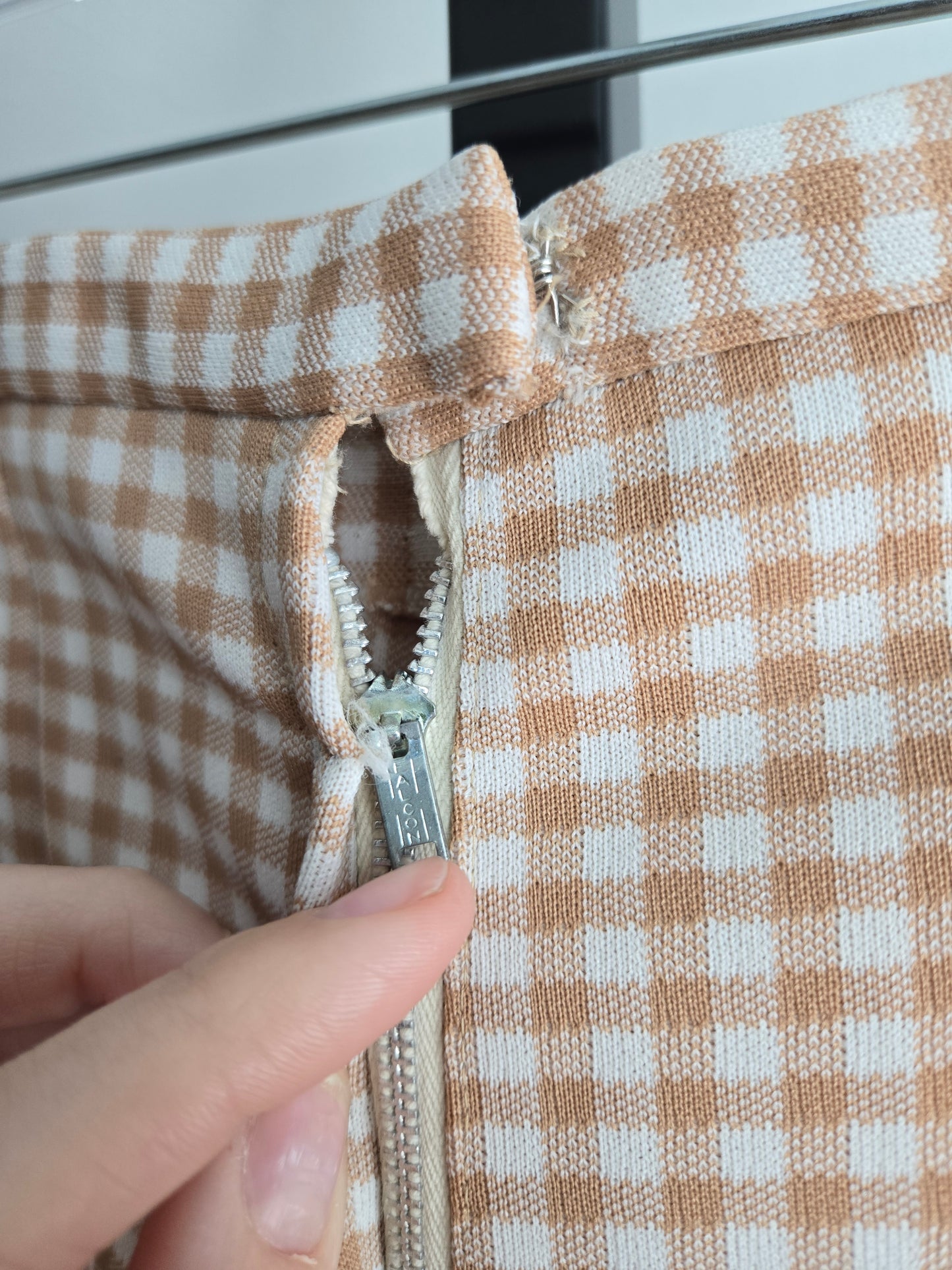 Vintage 60s Hand Made Vest and Pants Two Piece Set - Small