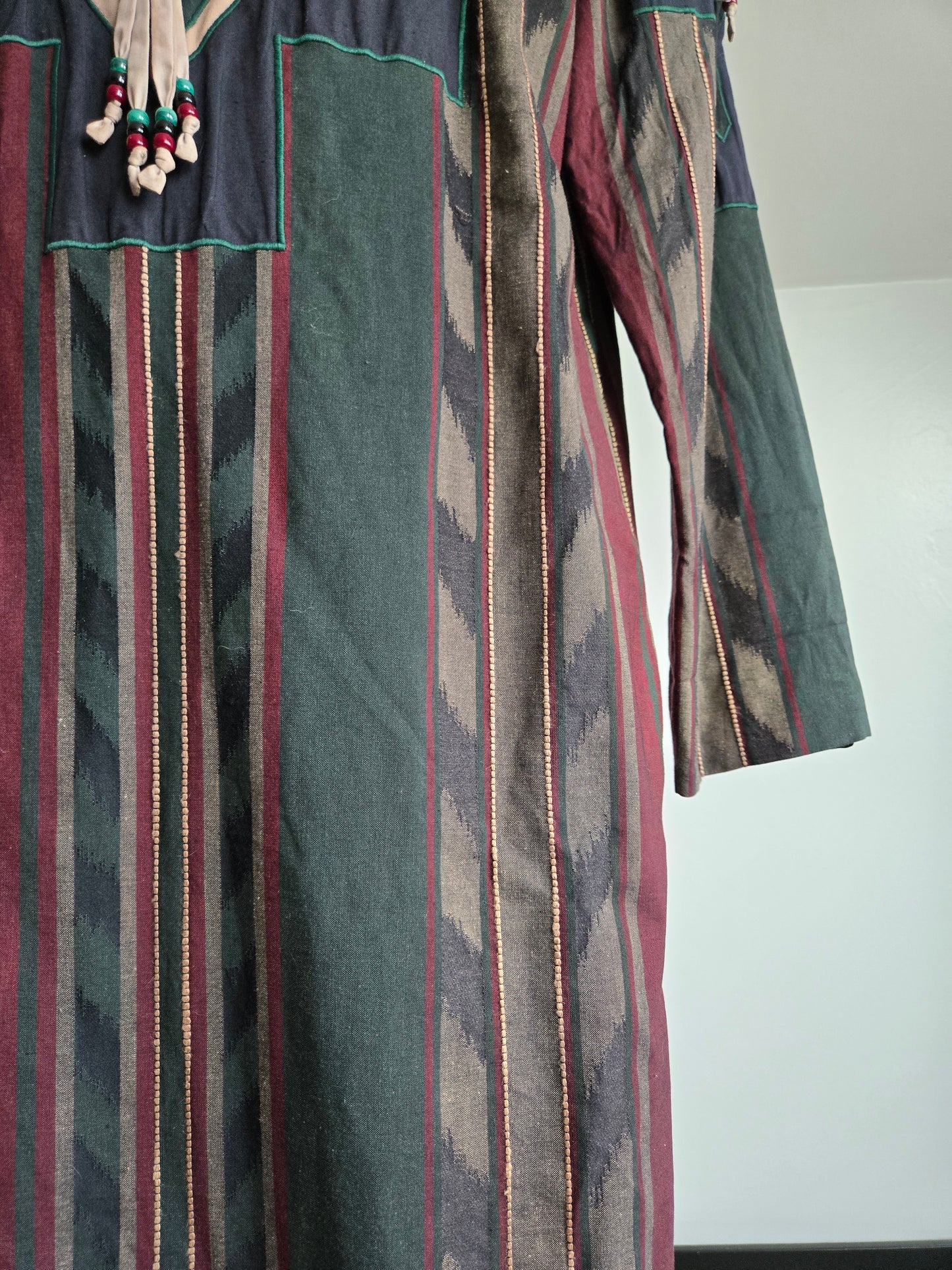 Suzette International Vintage 80s Cotton Western Trench Coat - XL