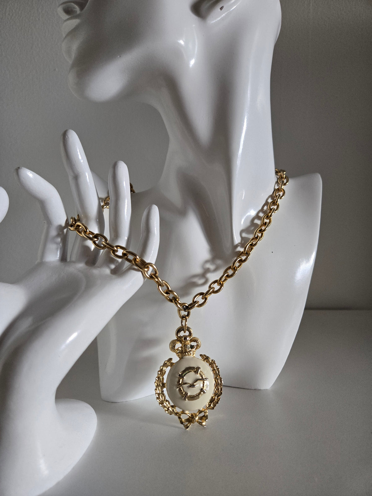 Vintage Nautical Pendant Necklace