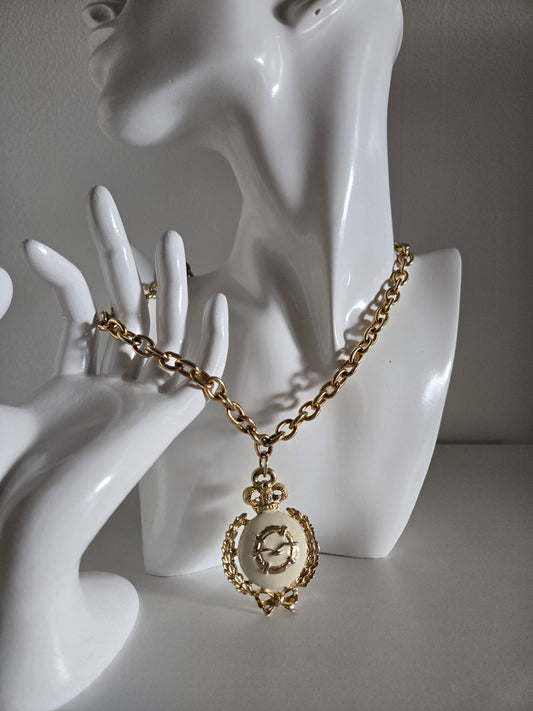 Vintage Nautical Pendant Necklace