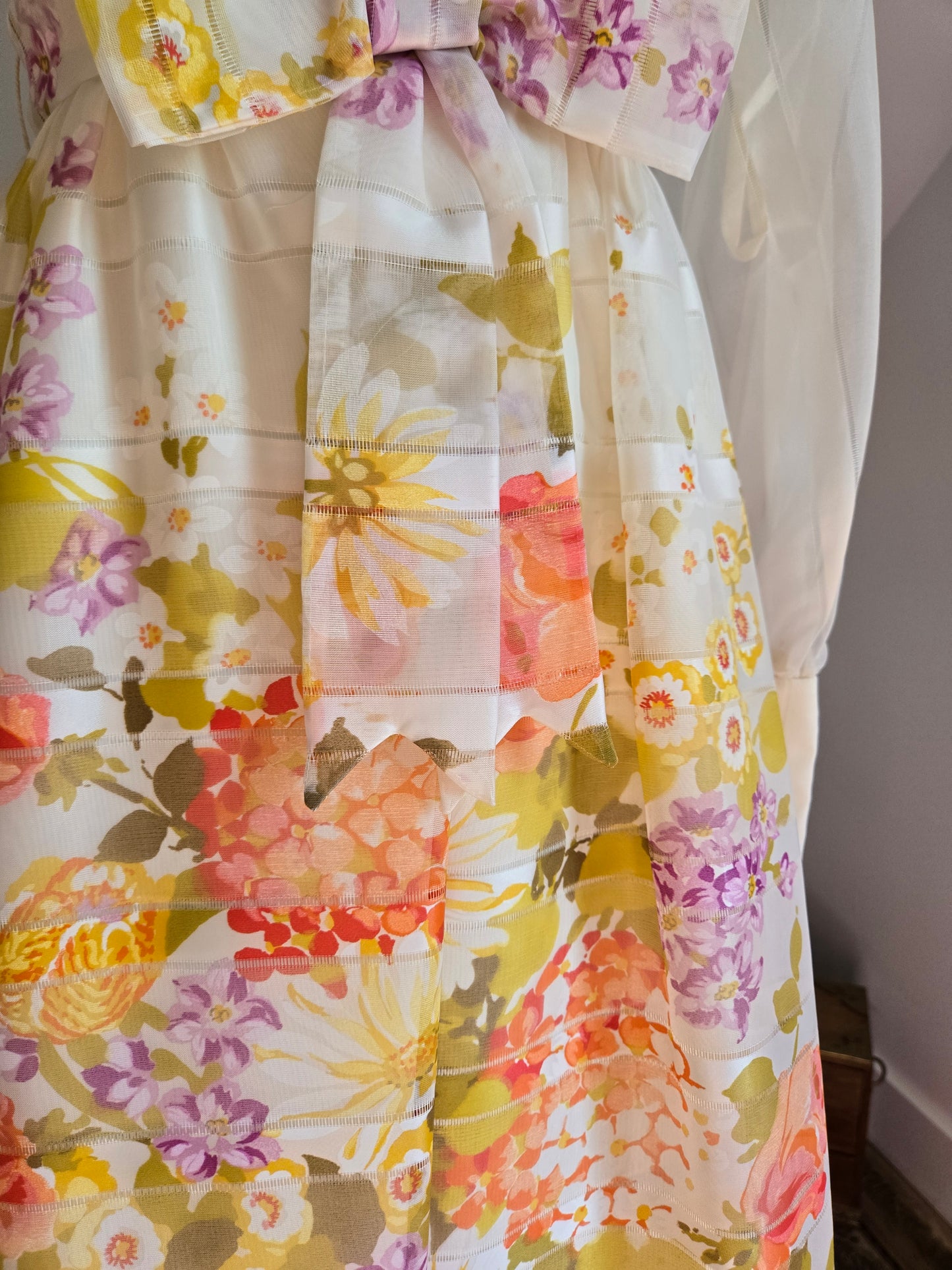 Lorrie Deb San Fransisco Vintage 1970s Hostess Dress - small