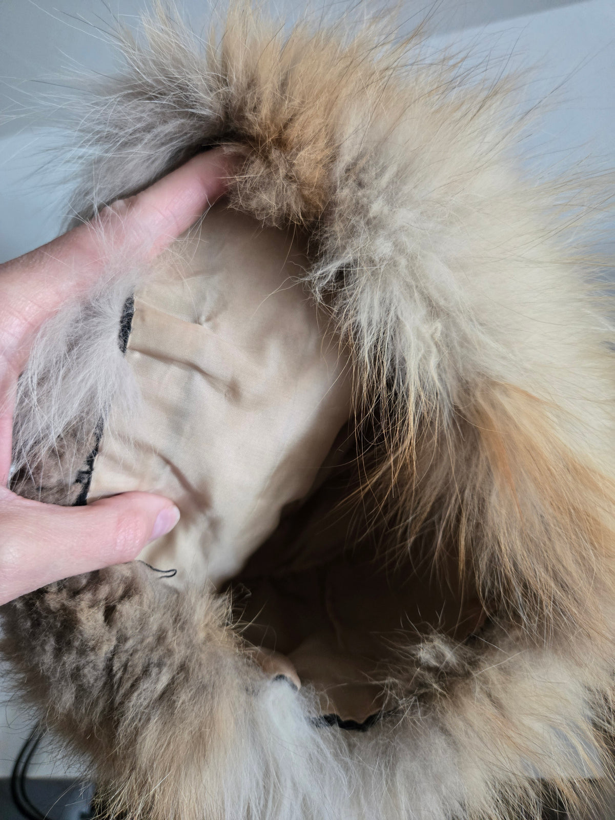 Vintage Genuine Red Fox Fur Hat