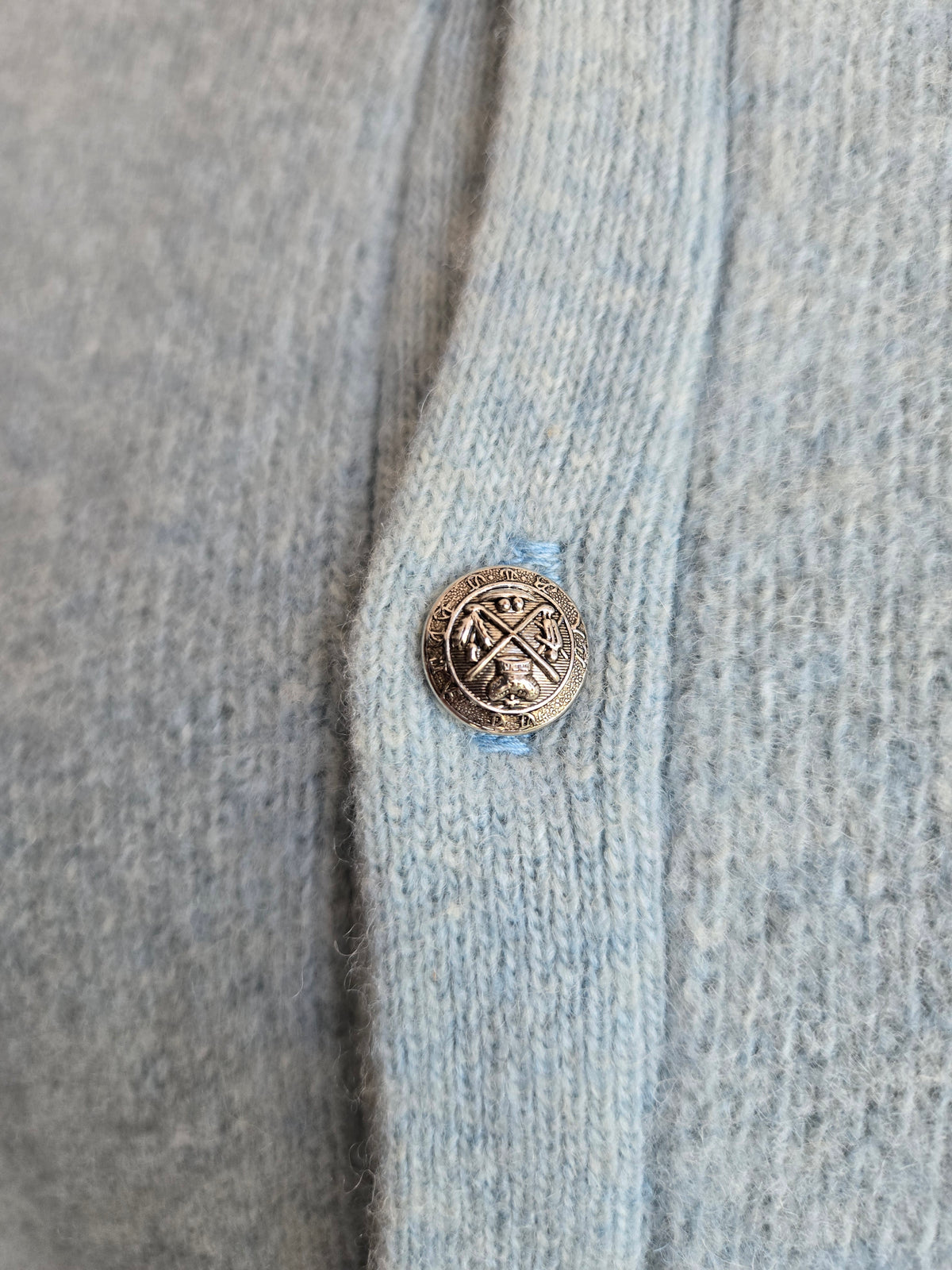Vintage 1960s Pennys Towncraft Wool Sweater Cardigan - M/L