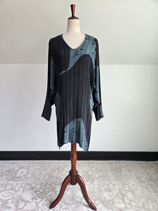 Marian Clayden Designer Pleated Top -