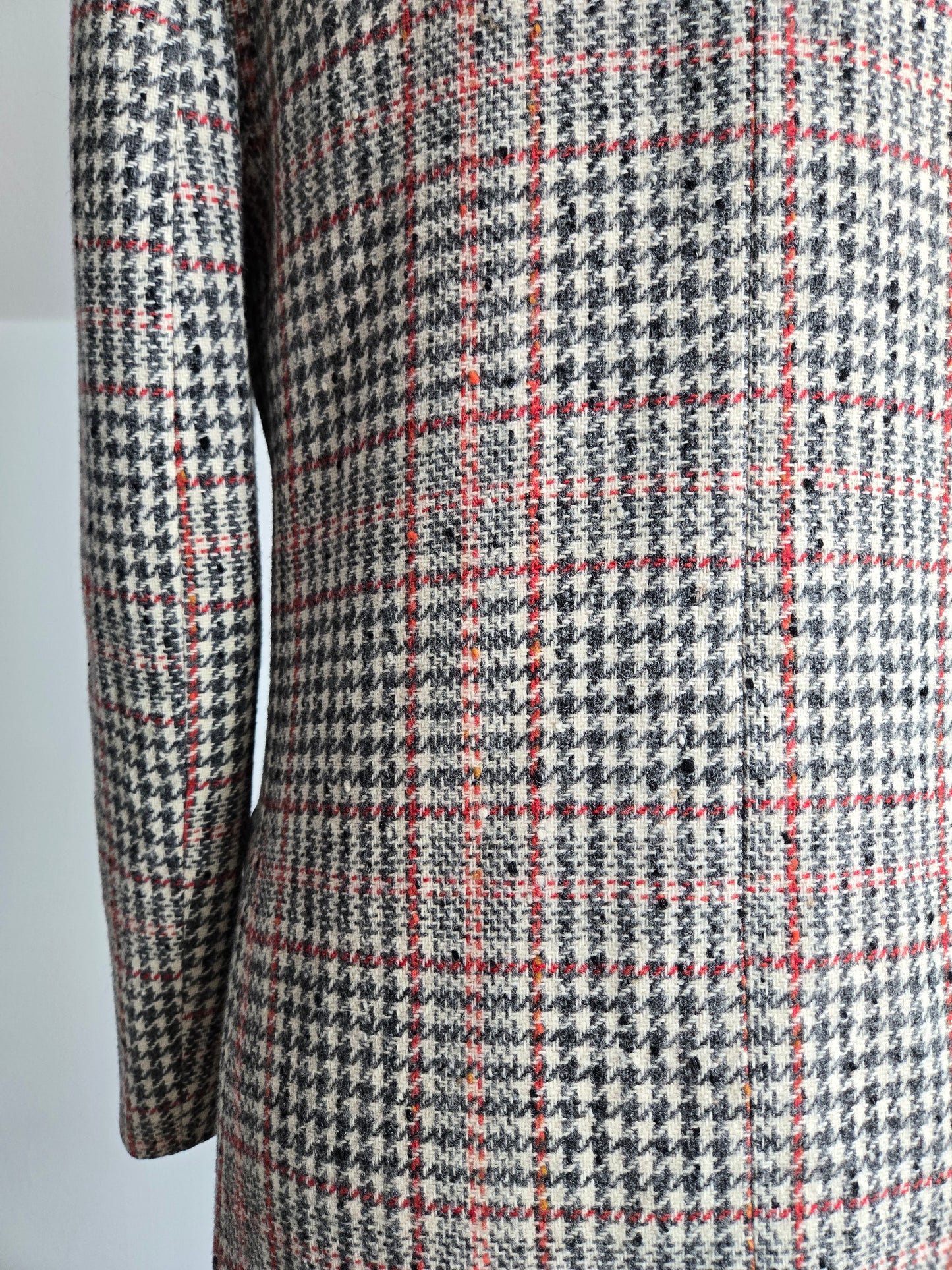 Vintage 60s Seatona Suits by Seaton Hall Plaid Wool Jacket - Small