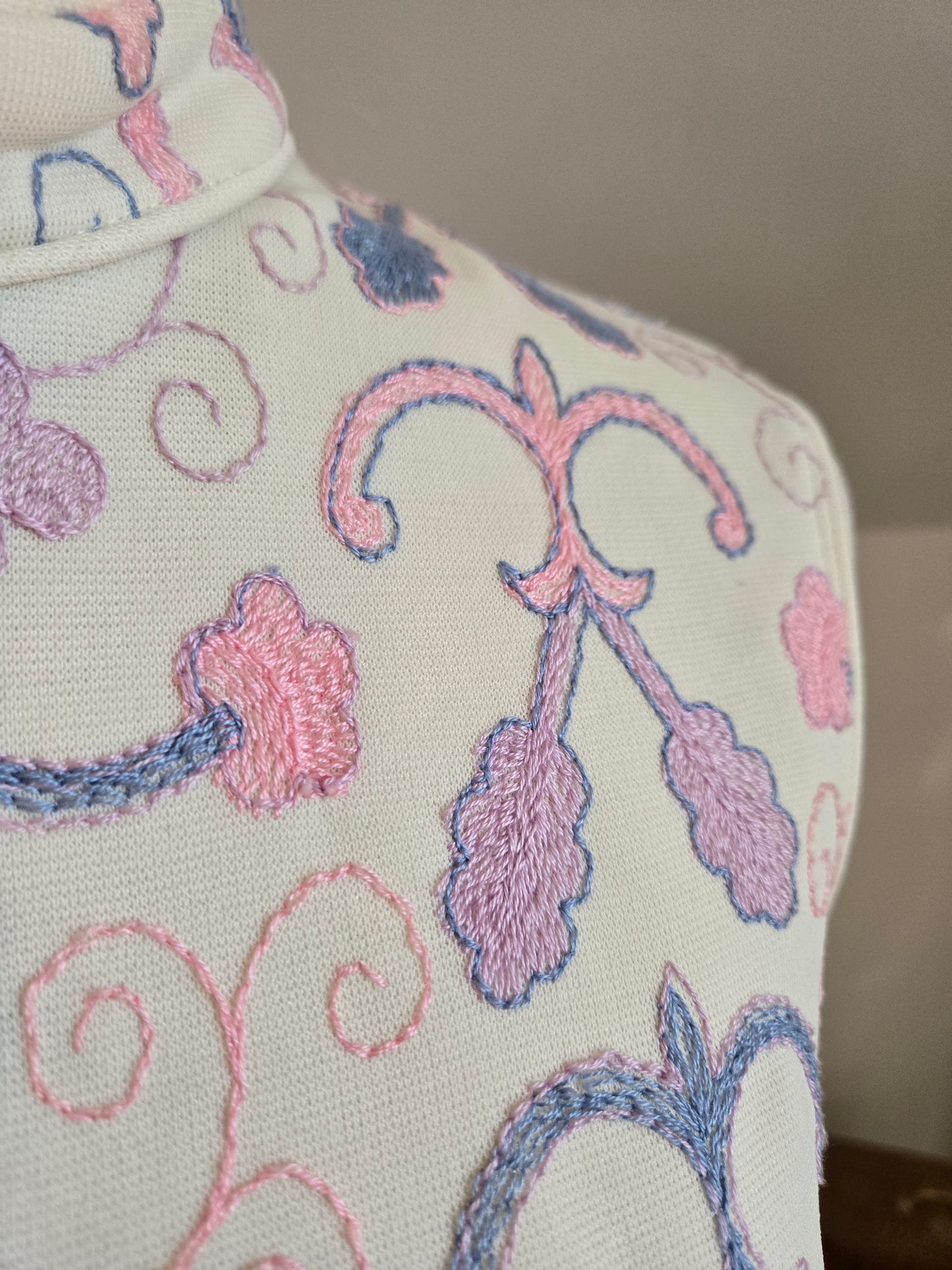 Vicky Vaughn Vintage 70s Maxi Dress - small/medium