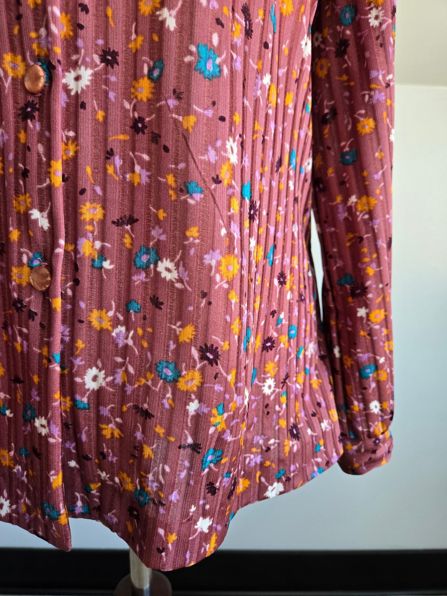 Graff Vintage 70s Micro Floral Top - large