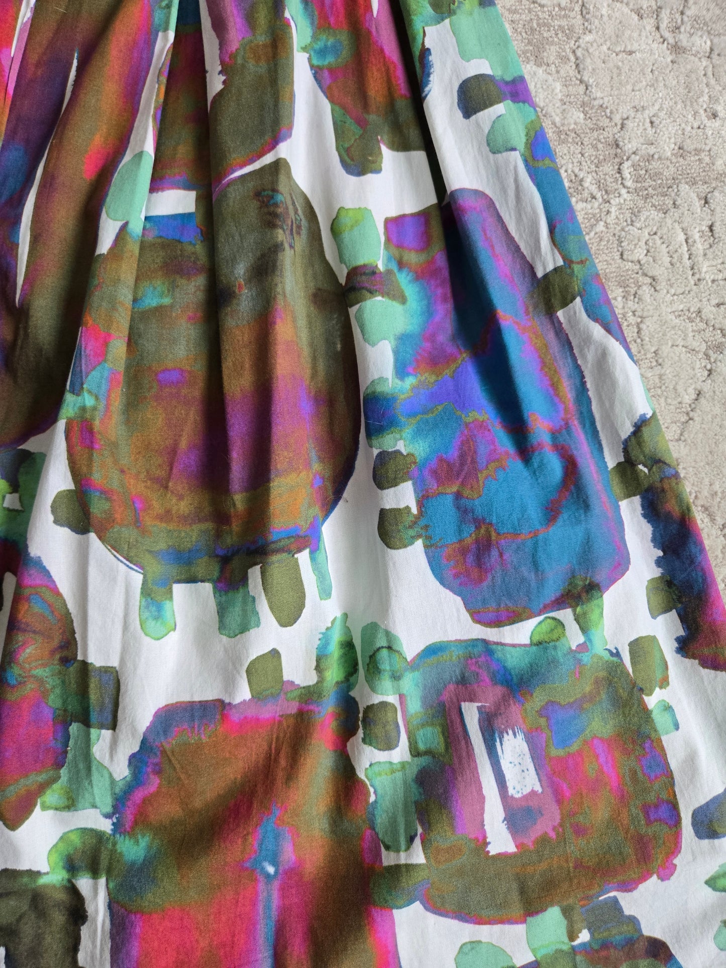 Piazza Sempione Made in Italy Artsy Skirt - Small