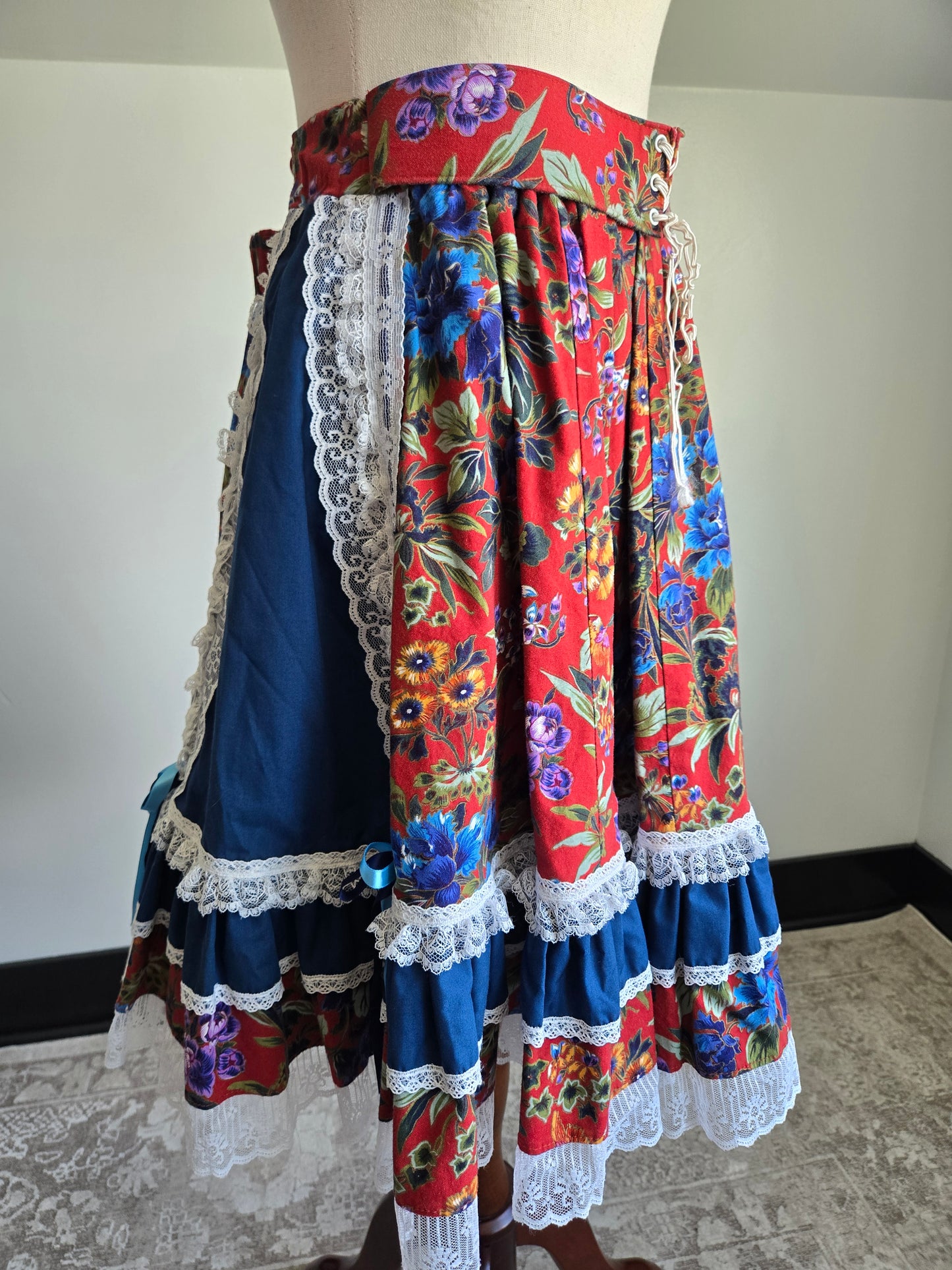 Vintage Western Swing Dancing Two Piece Set - L/XL