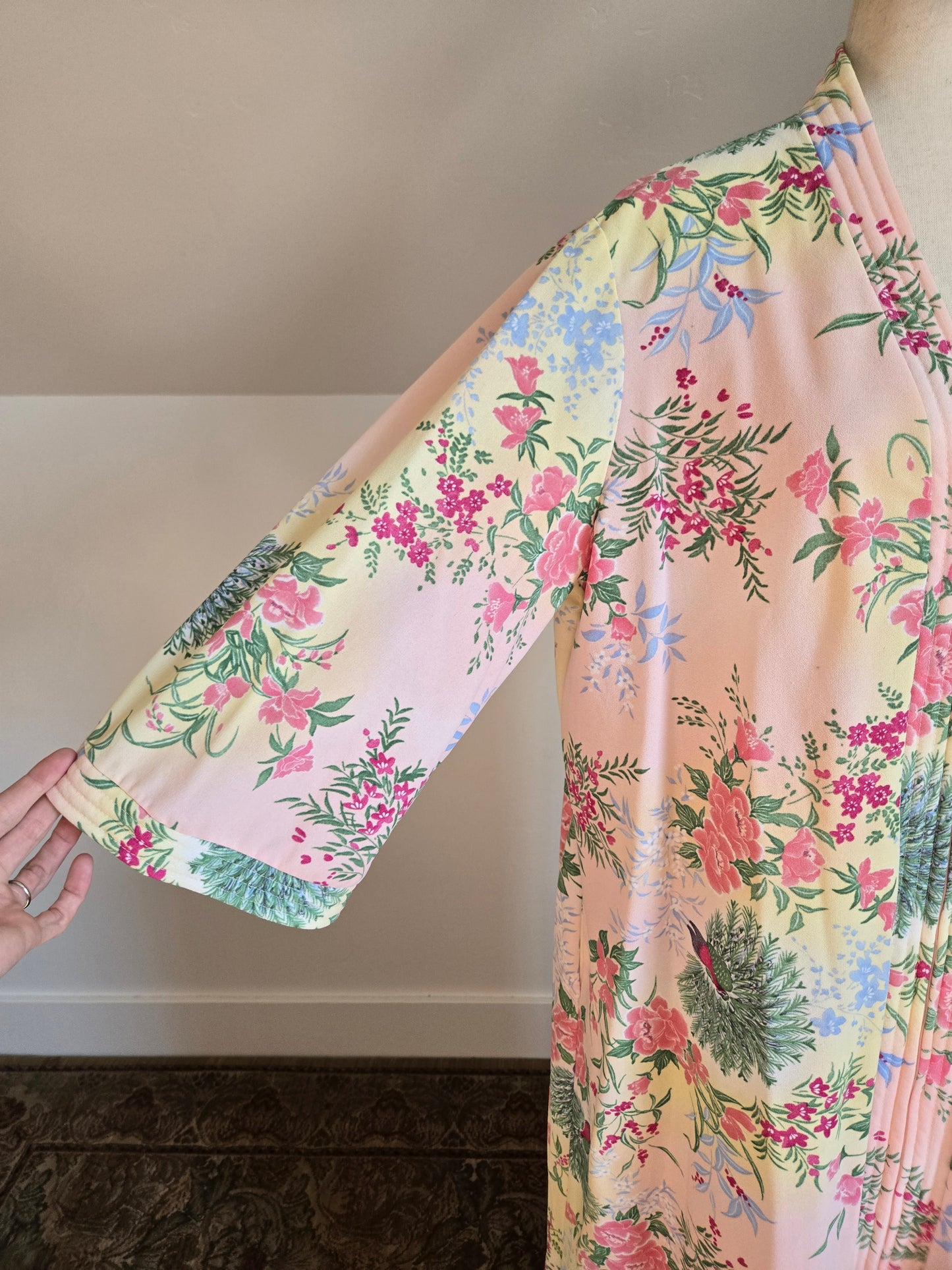 Sears Take Along 60s Union Made Zipper Front Housedress - 2XL