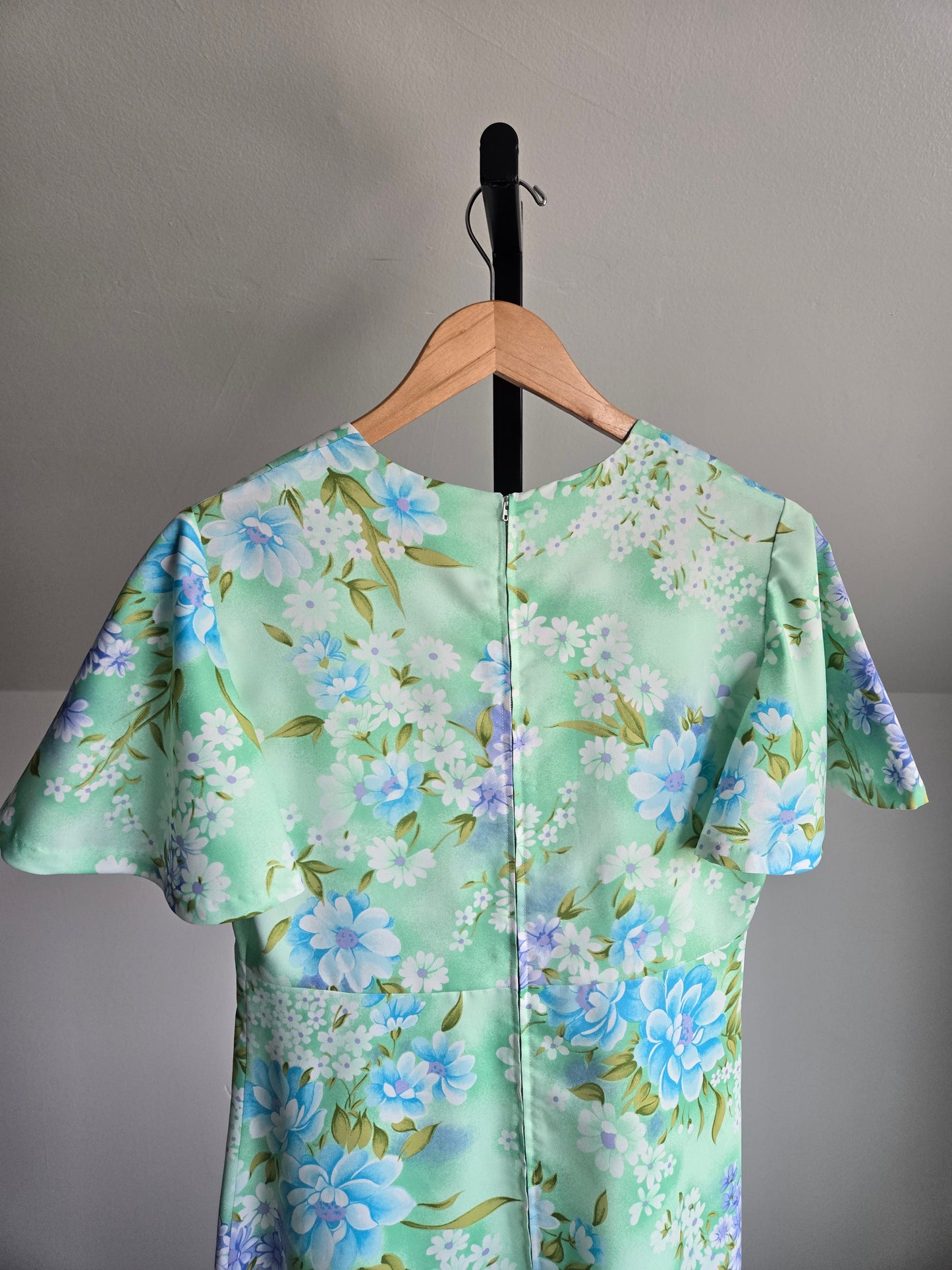 Vintage 1960s Flower Power Jumpsuit - S/M