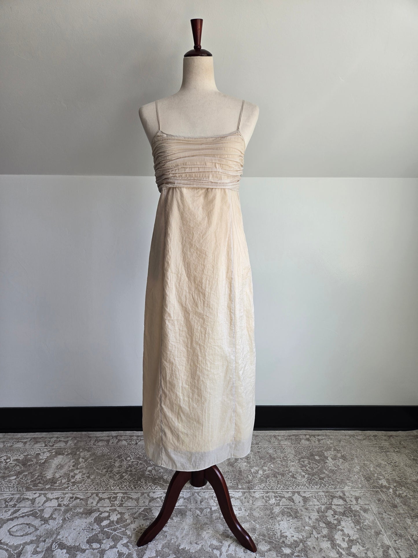 Armani Exchange 90s Cotton/Silk Dress - XS/S
