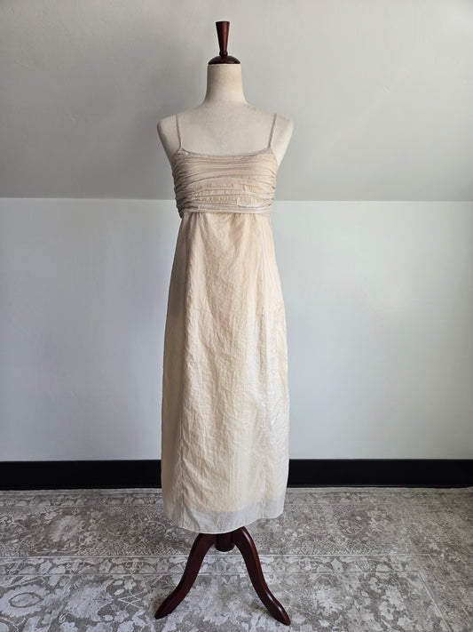 Armani Exchange 90s Cotton/Silk Dress - XS/S