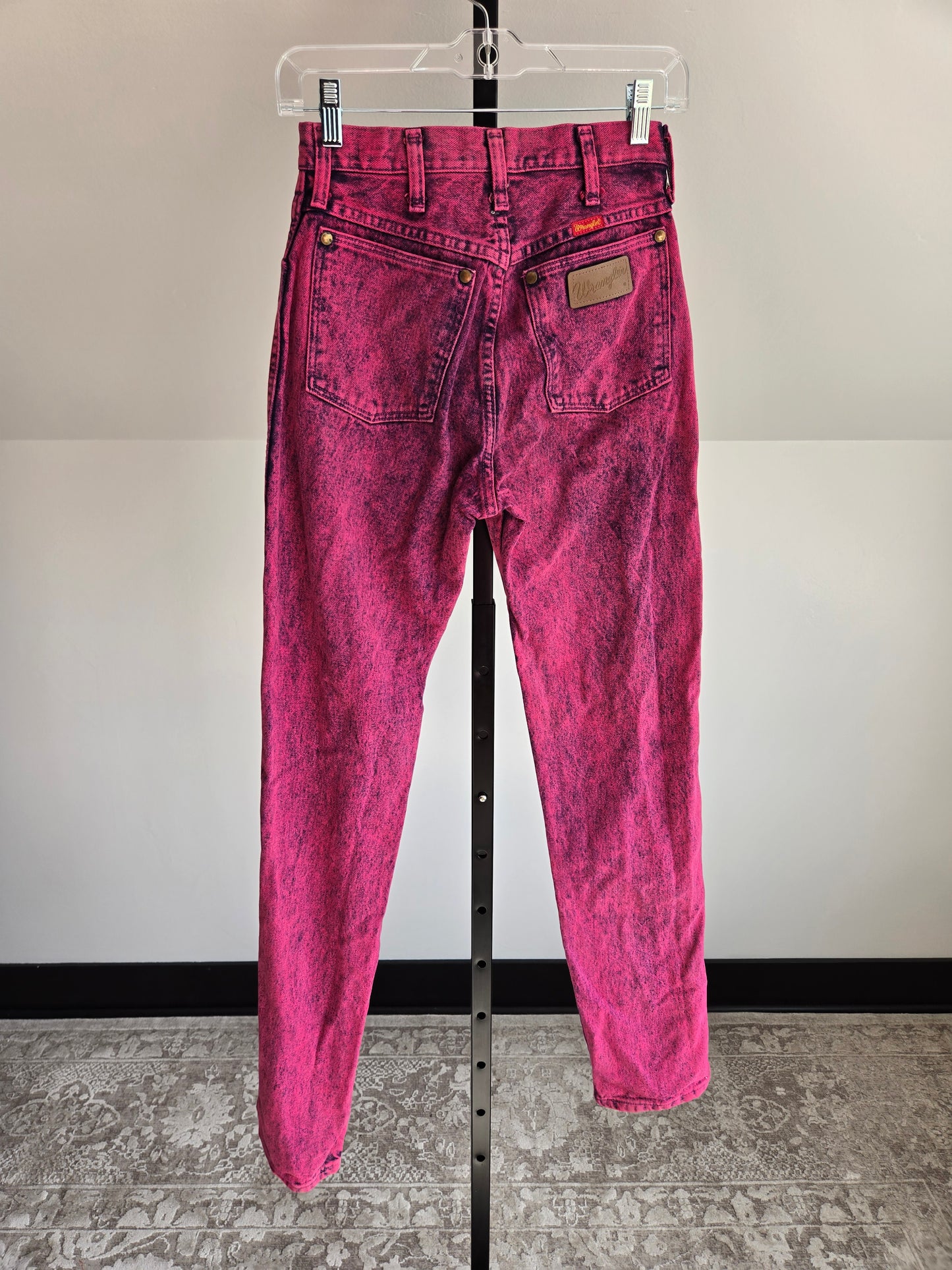 Pink Made in USA Vintage Wranglers - W25-26"