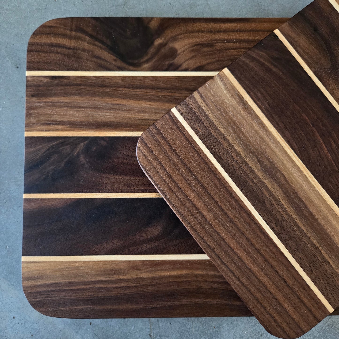 Walnut Cutting Board Two-Piece Set