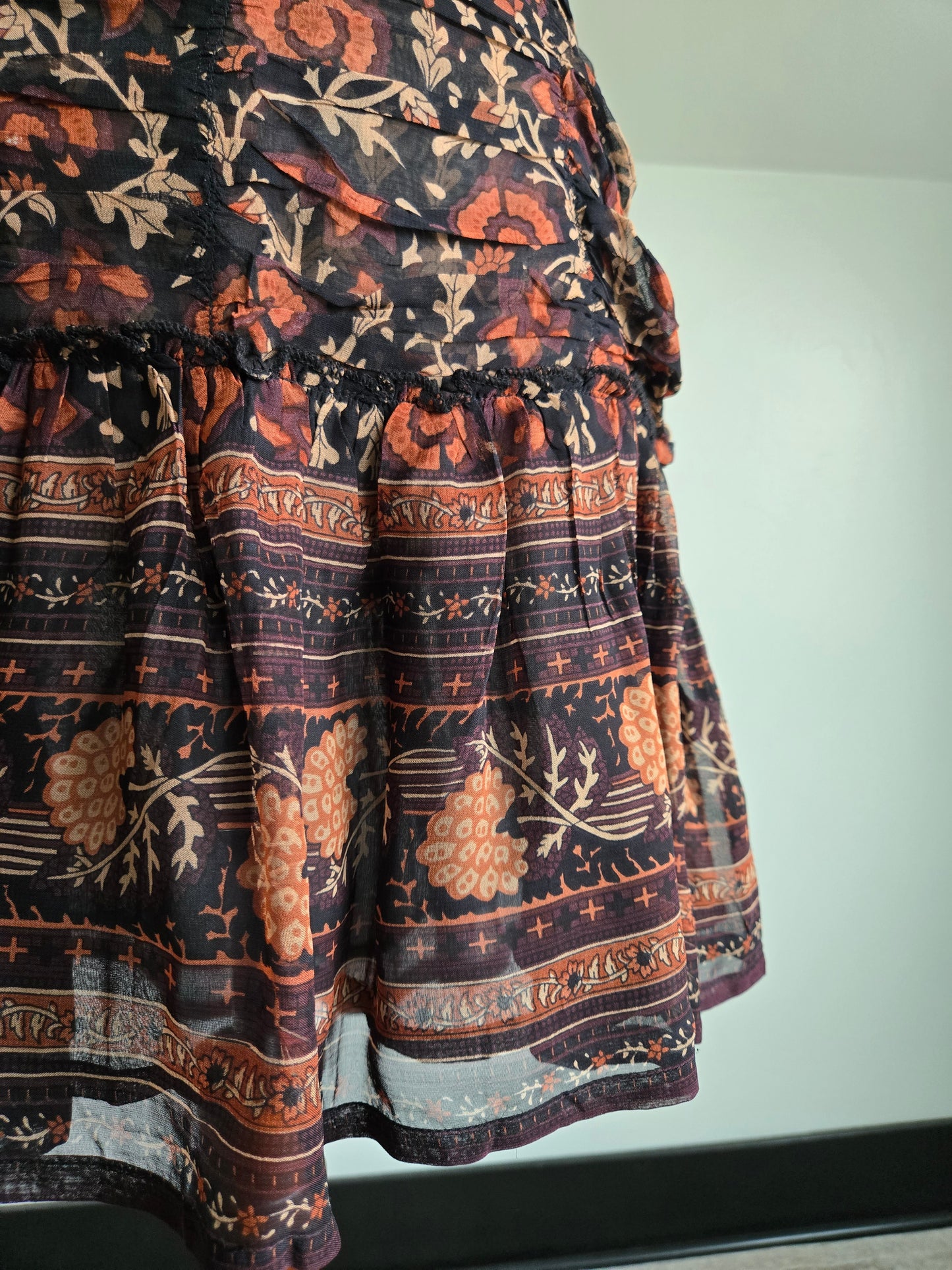 Moliin Copenhagen Y2K Little Floral Skirt - M/L