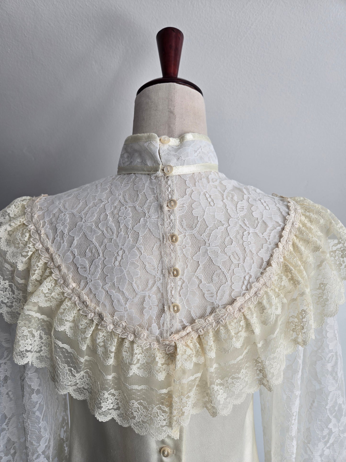 Gunnies Gunne Sax by Jessica Vintage 80s Blouse - Small