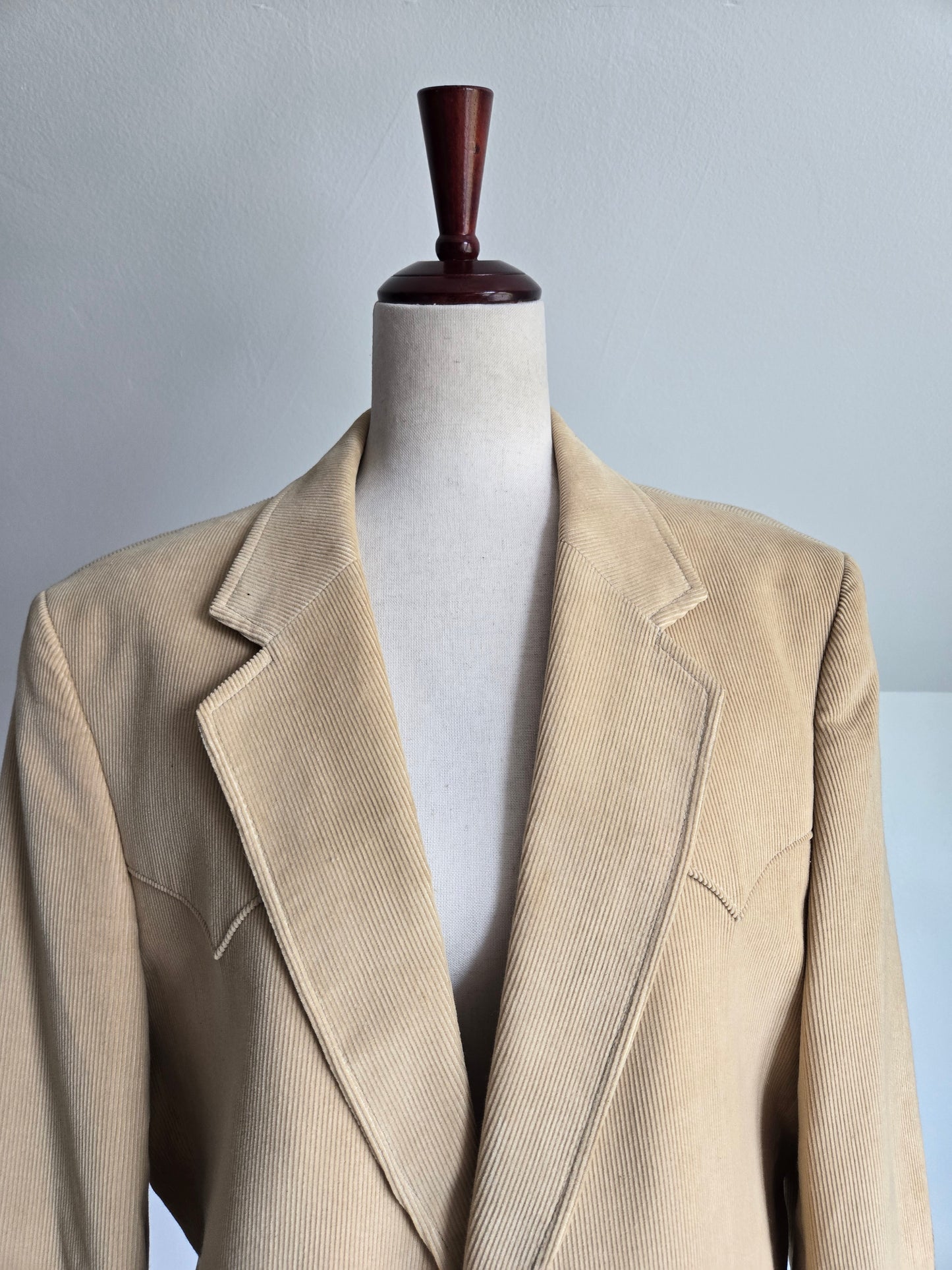 Brad Whitney Vintage Cotton Corduroy Western Blazer - L/XL