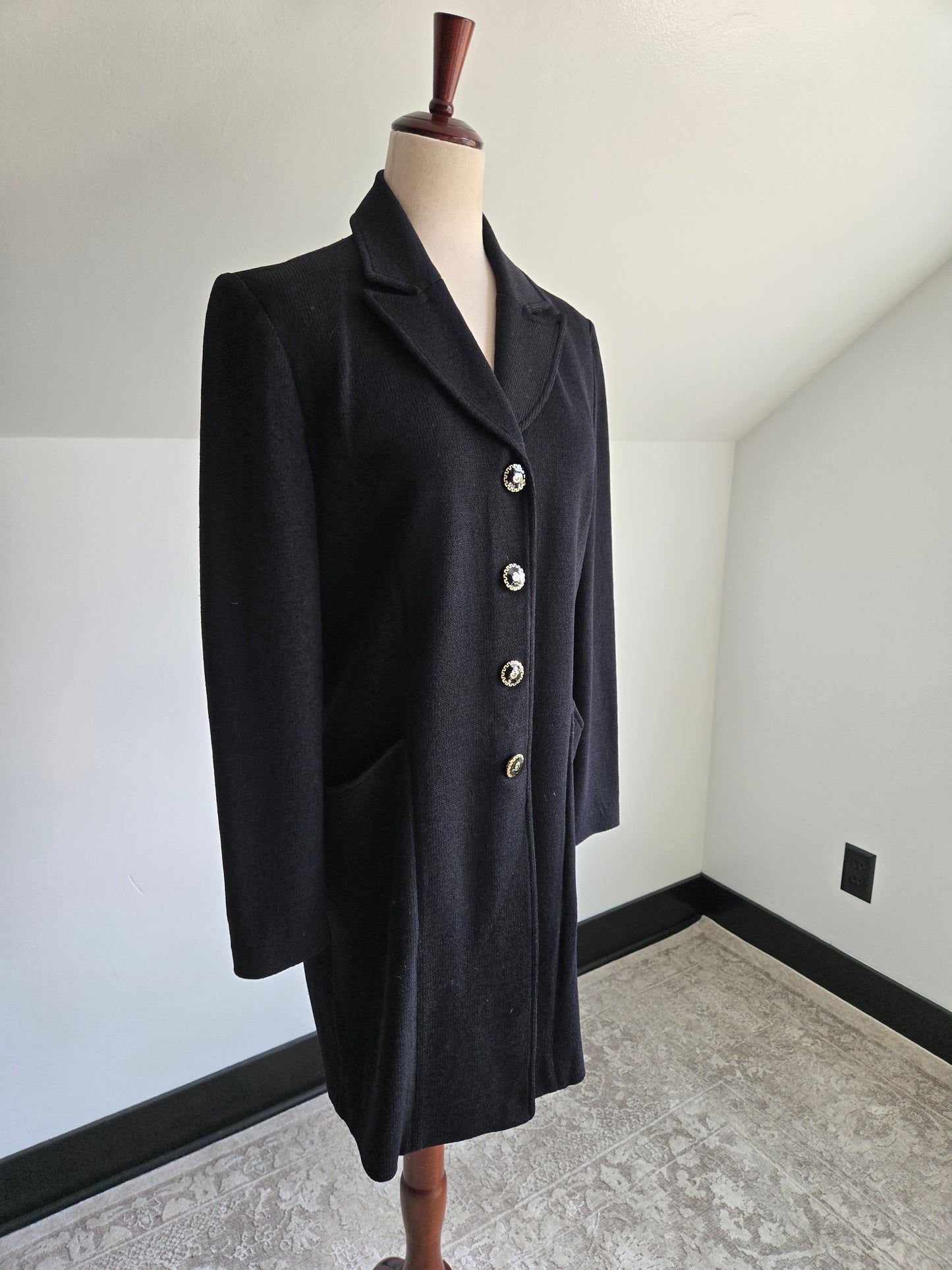 St John Long Knit Blazer - Size 10