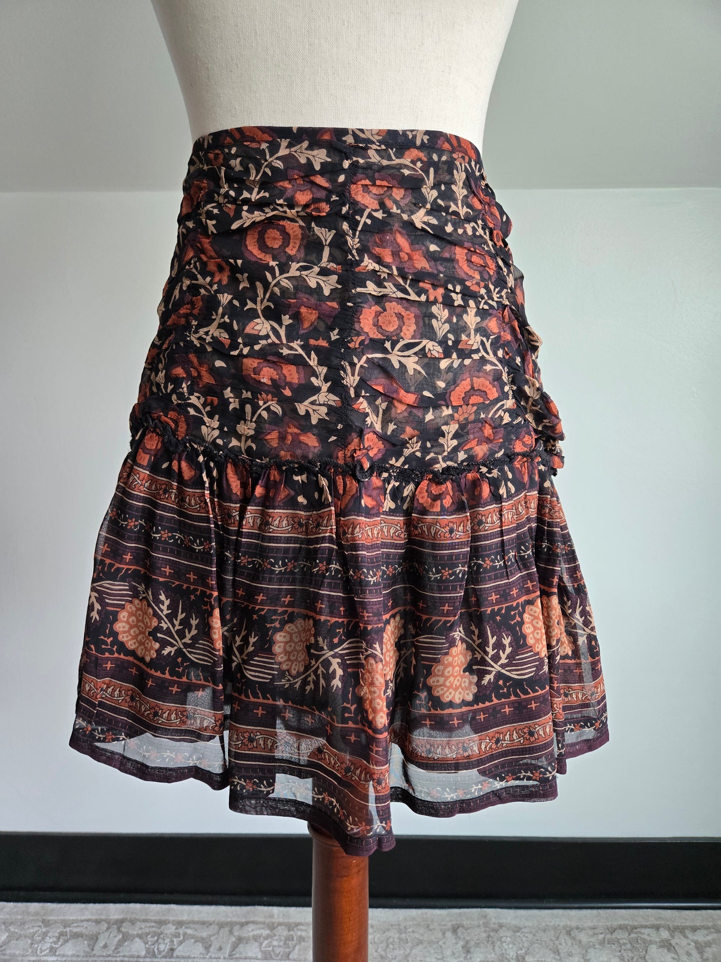 Moliin Copenhagen Y2K Little Floral Skirt - M/L