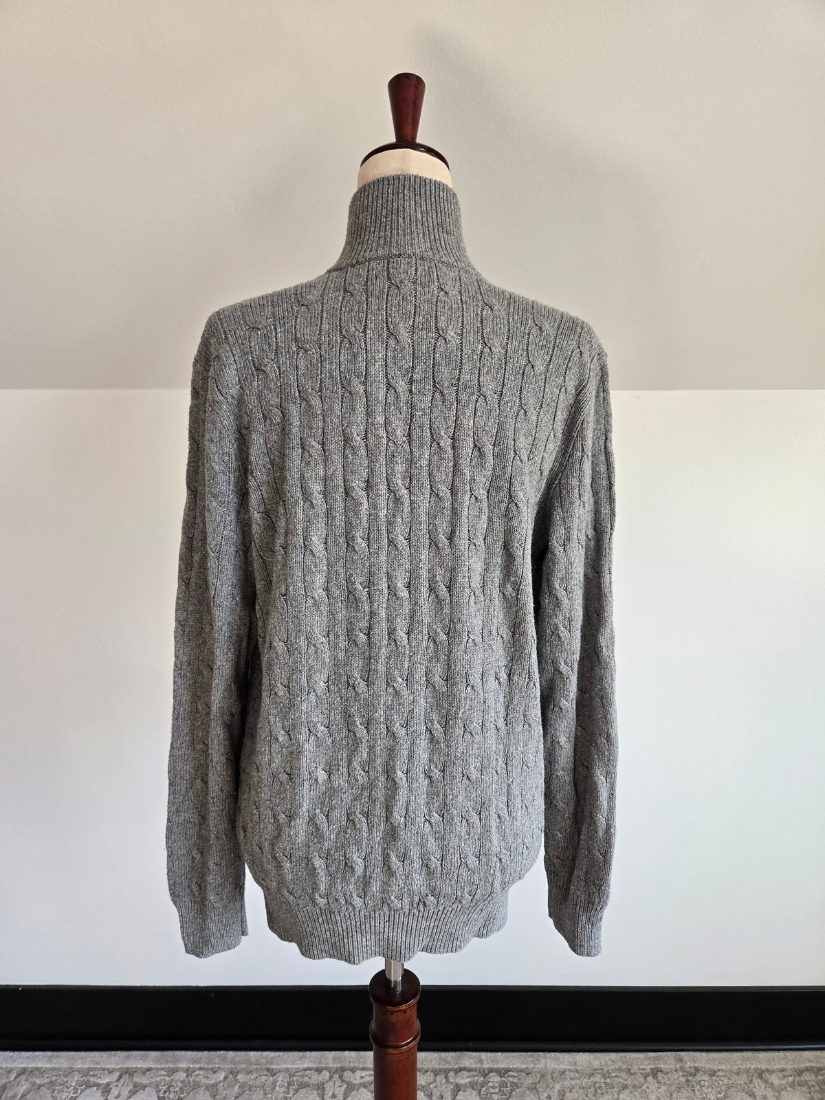 Polo Ralph Lauren Tussah Silk Cable Knit Sweater - Medium