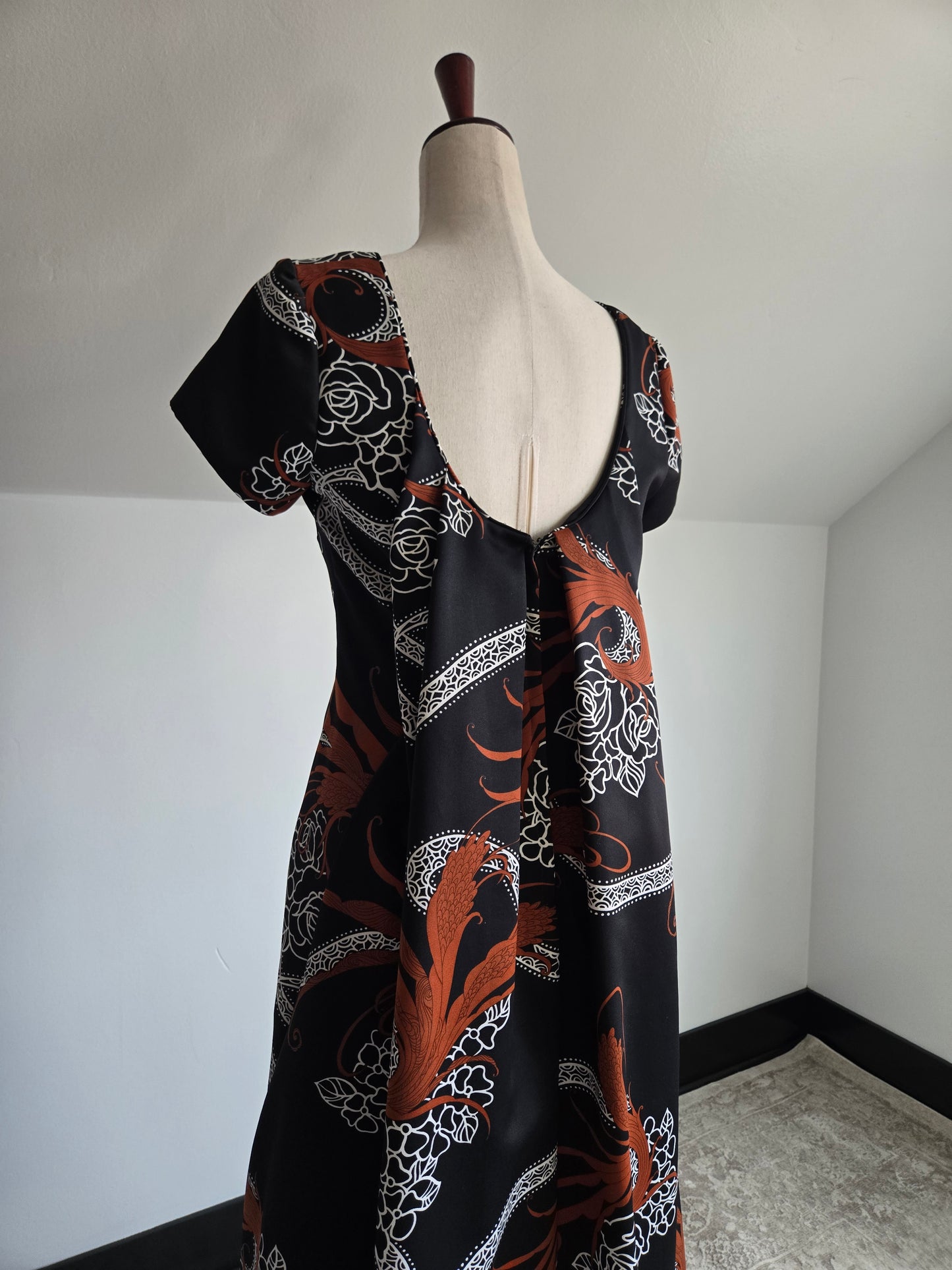 Vintage Made for Mc Inerny by Sydney Honolulu Maxi Dress - medium