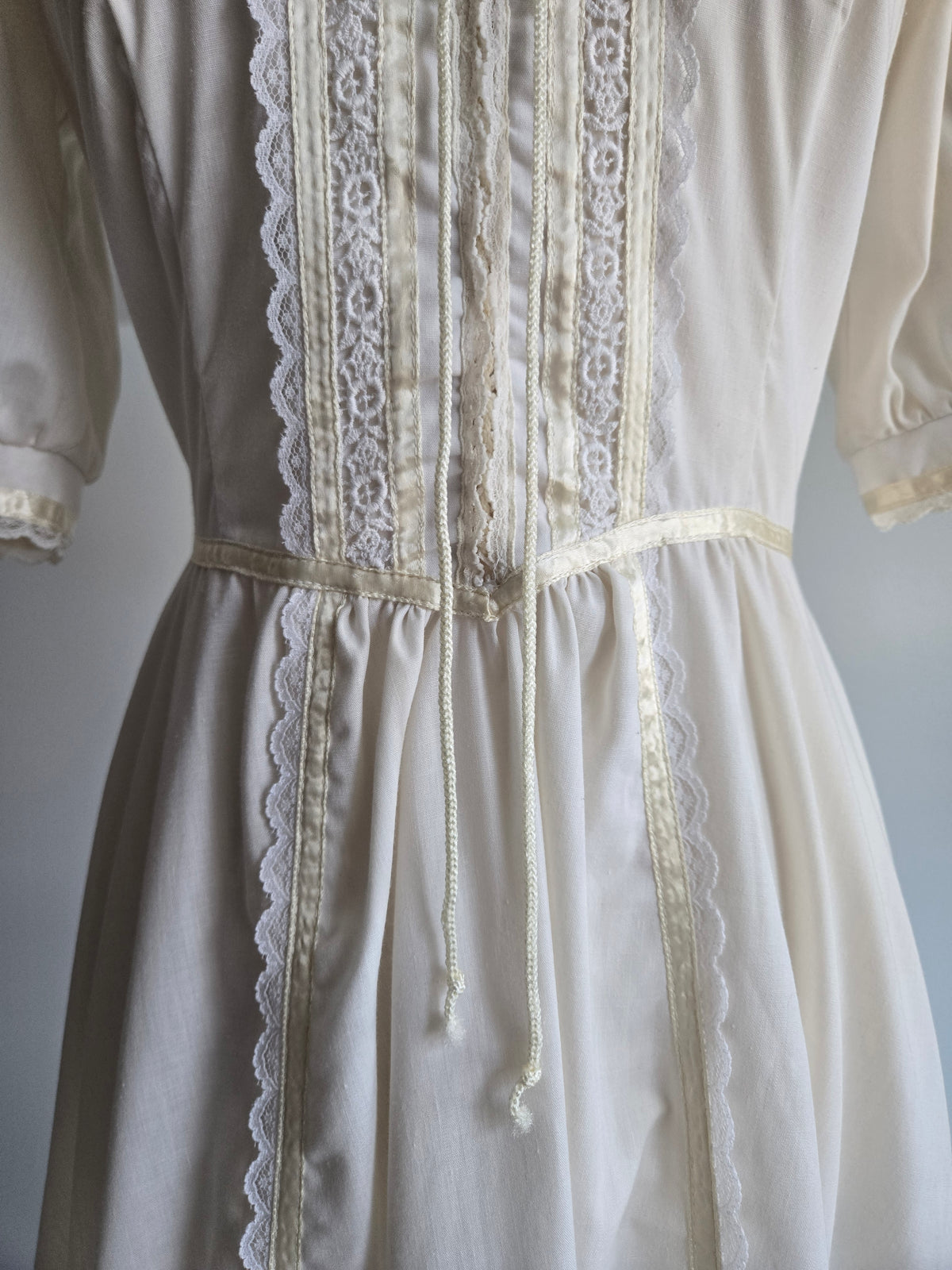 Vintage Gunne Sax by Jessica San Fransisco Cotton Prairie Dress - S/M