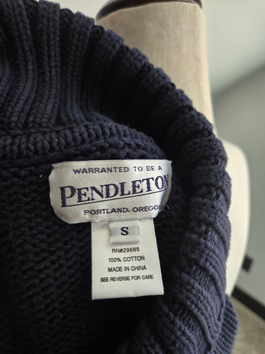 Pendleton Fox Hunt Cotton Sweater - small