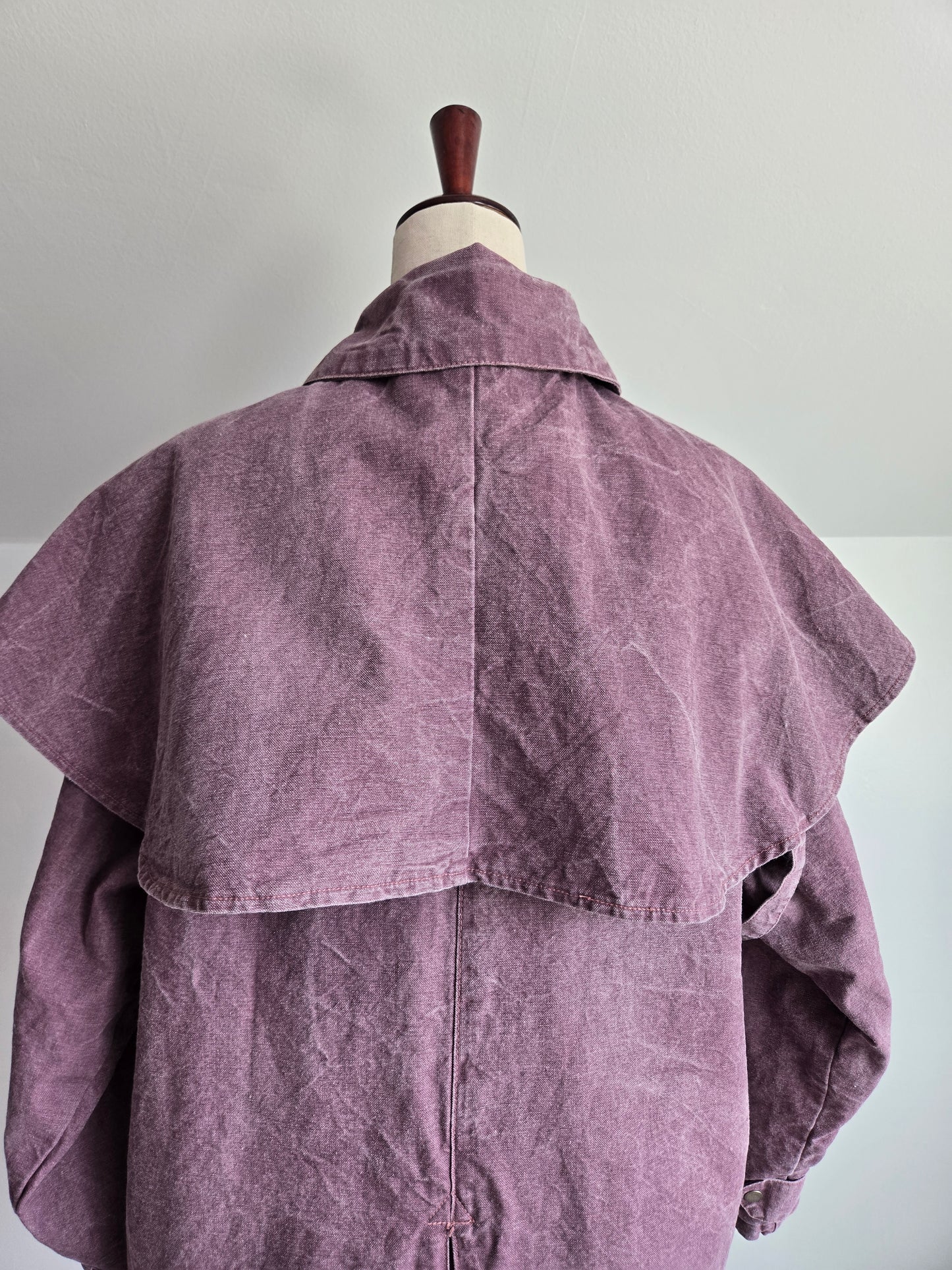 Australian Stock Saddle Co Town and Country Vintage Cotton Ranch Barn Coat - L/XL