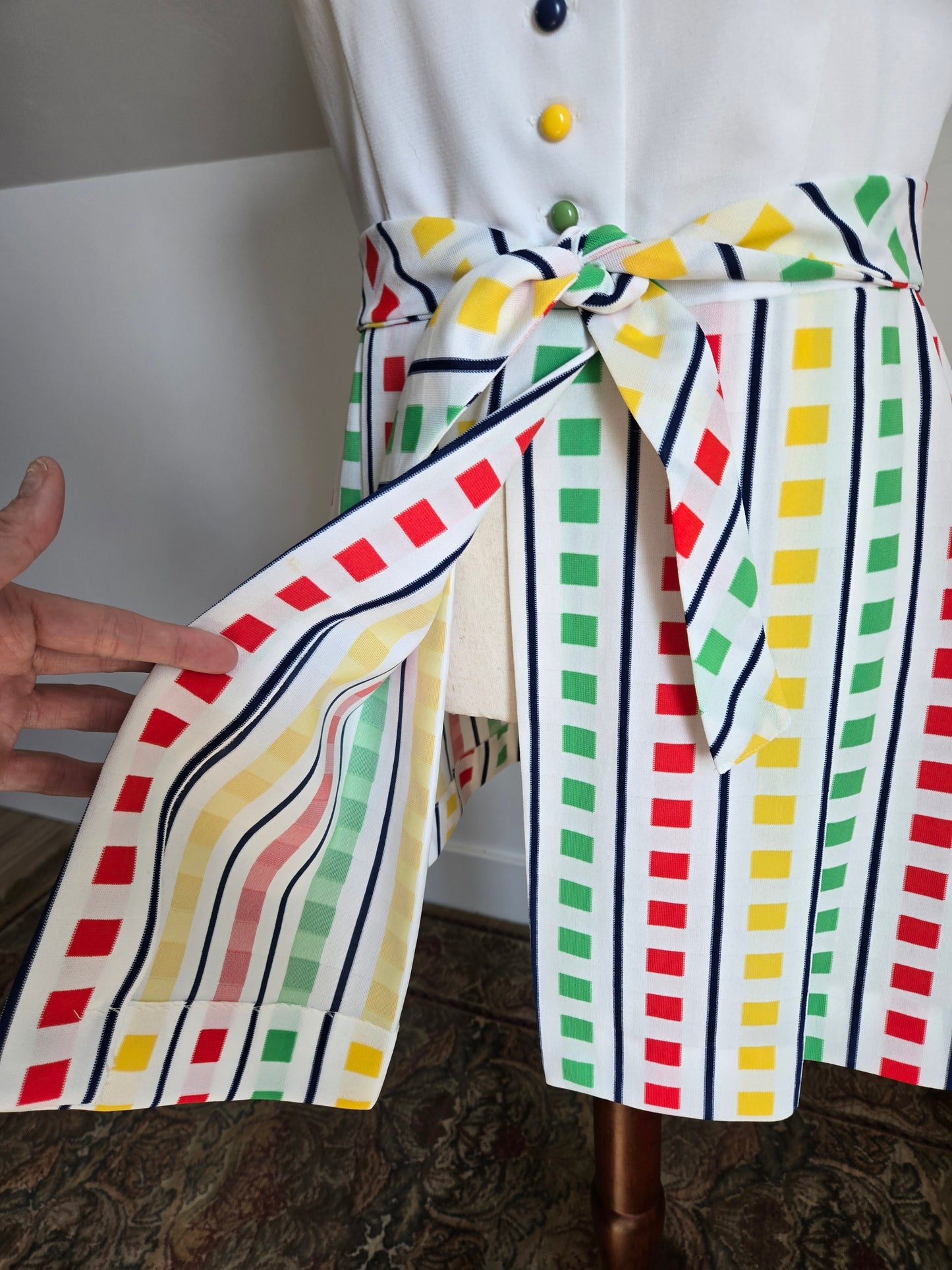 Fountain Square 70s Stop Light Dress - medium