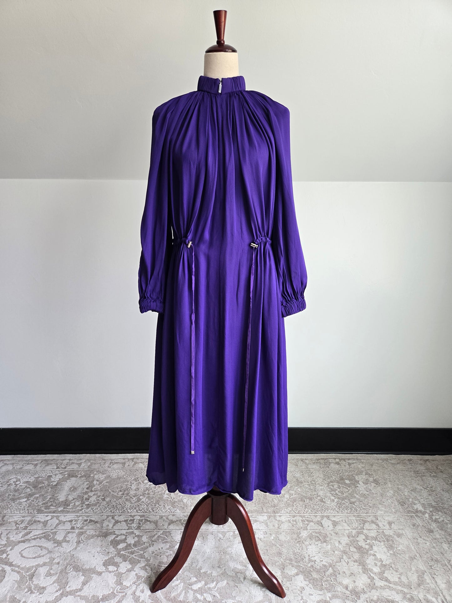 Tibi Designer Purple Drape Dress - XS/S/M
