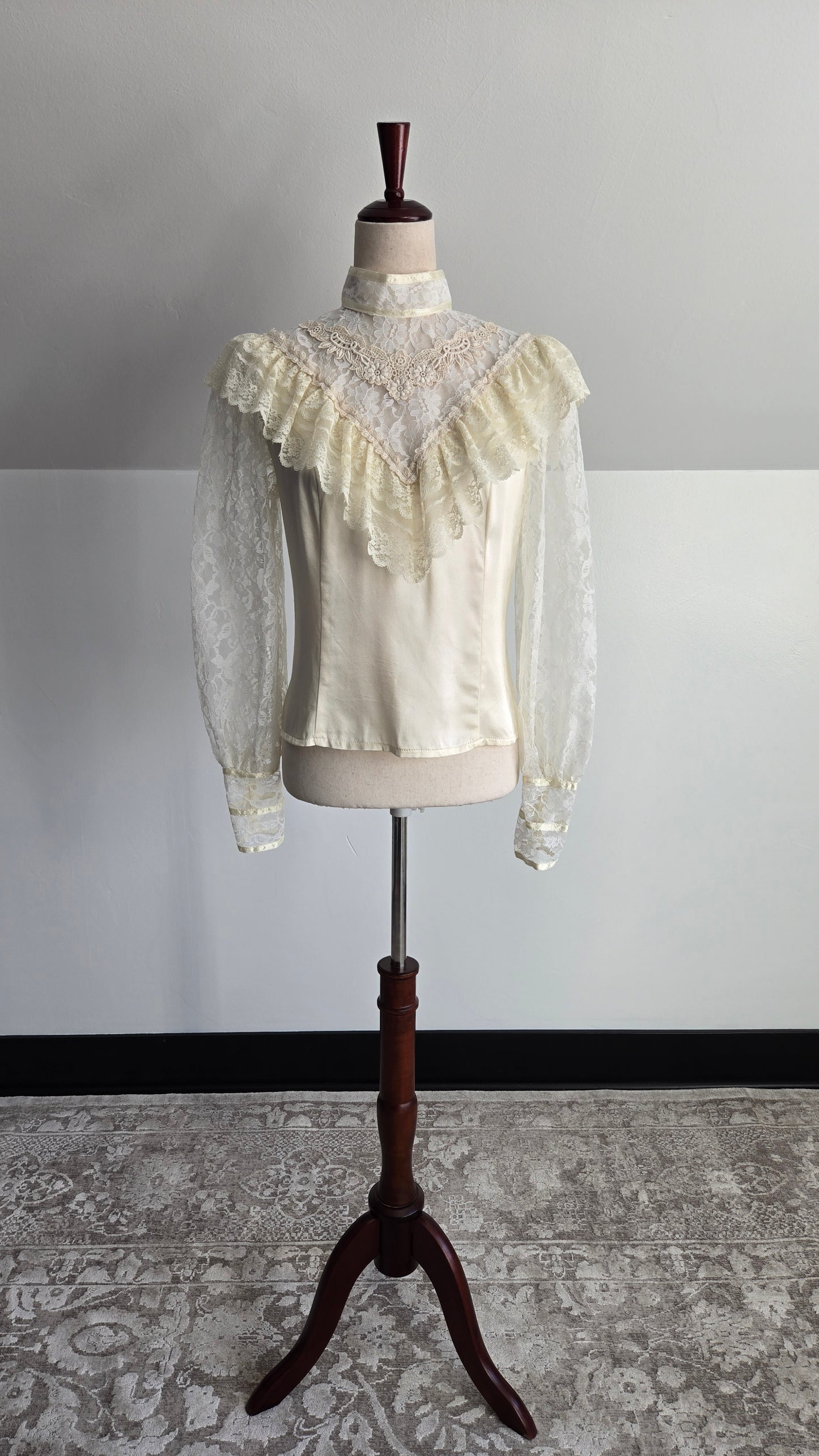 Gunnies Gunne Sax by Jessica Vintage 80s Blouse - Small