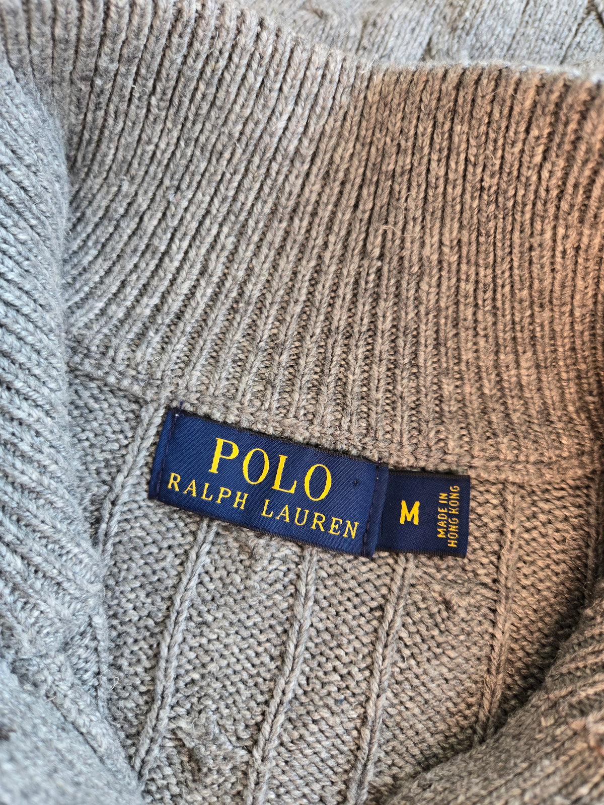 Polo Ralph Lauren Tussah Silk Cable Knit Sweater - Medium
