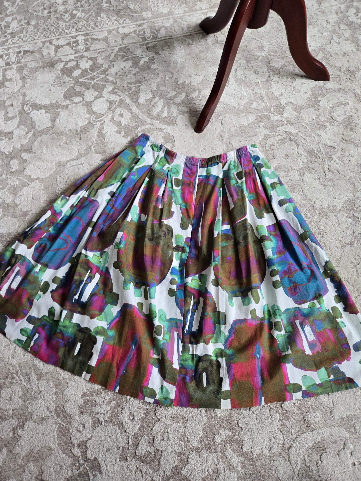 Piazza Sempione Made in Italy Artsy Skirt - Small