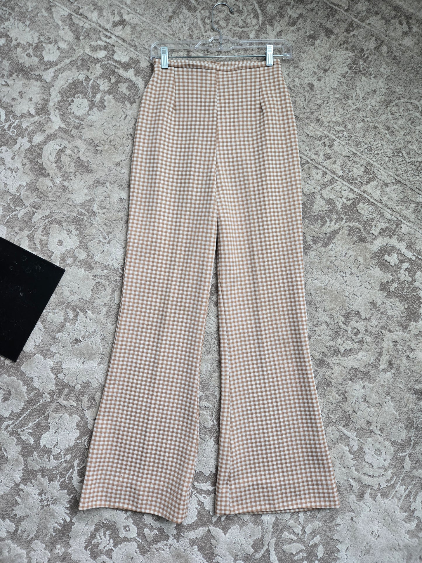 Vintage 60s Hand Made Vest and Pants Two Piece Set - Small