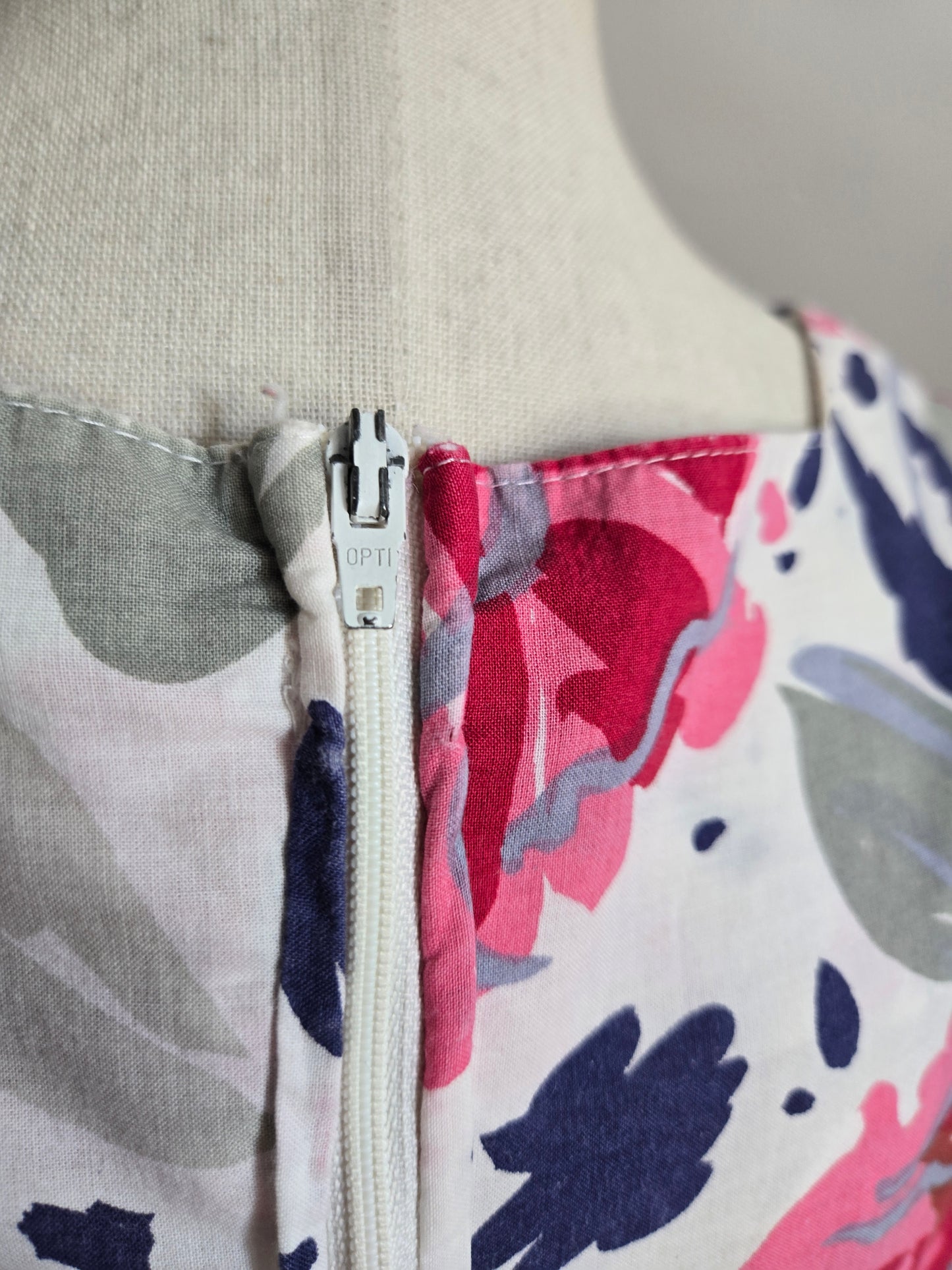 Laura Ashley Made in Great Britain Cotton Floral Dress - large