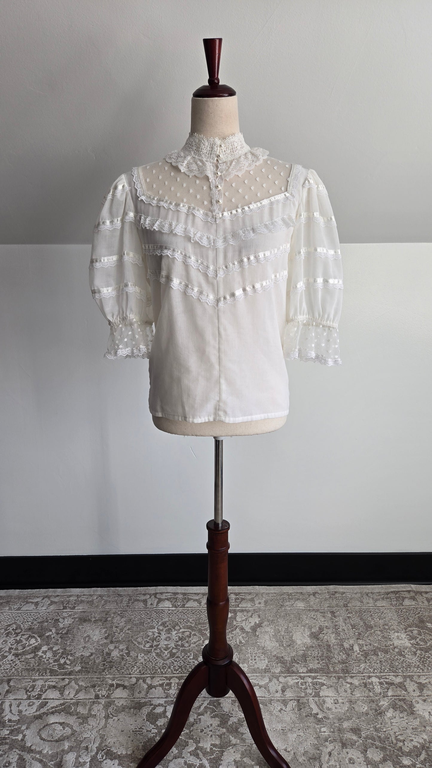 Gold Label Jessica's Gunnies San Fransisco Vintage 70s Gauzy Blouse - Medium