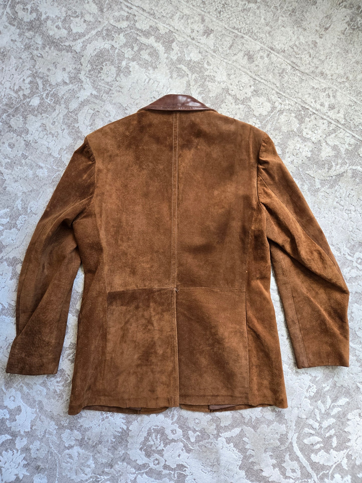 Lakeland Vintage Genuine Suede Leather Blazer - XL