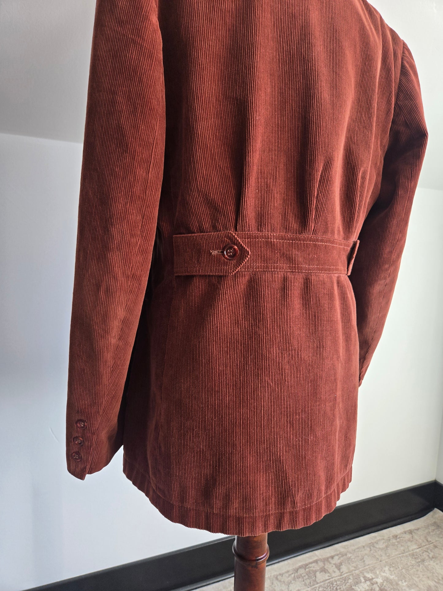 Scotts Grey Ltd. Vintage Corduroy Equestrian Blazer -