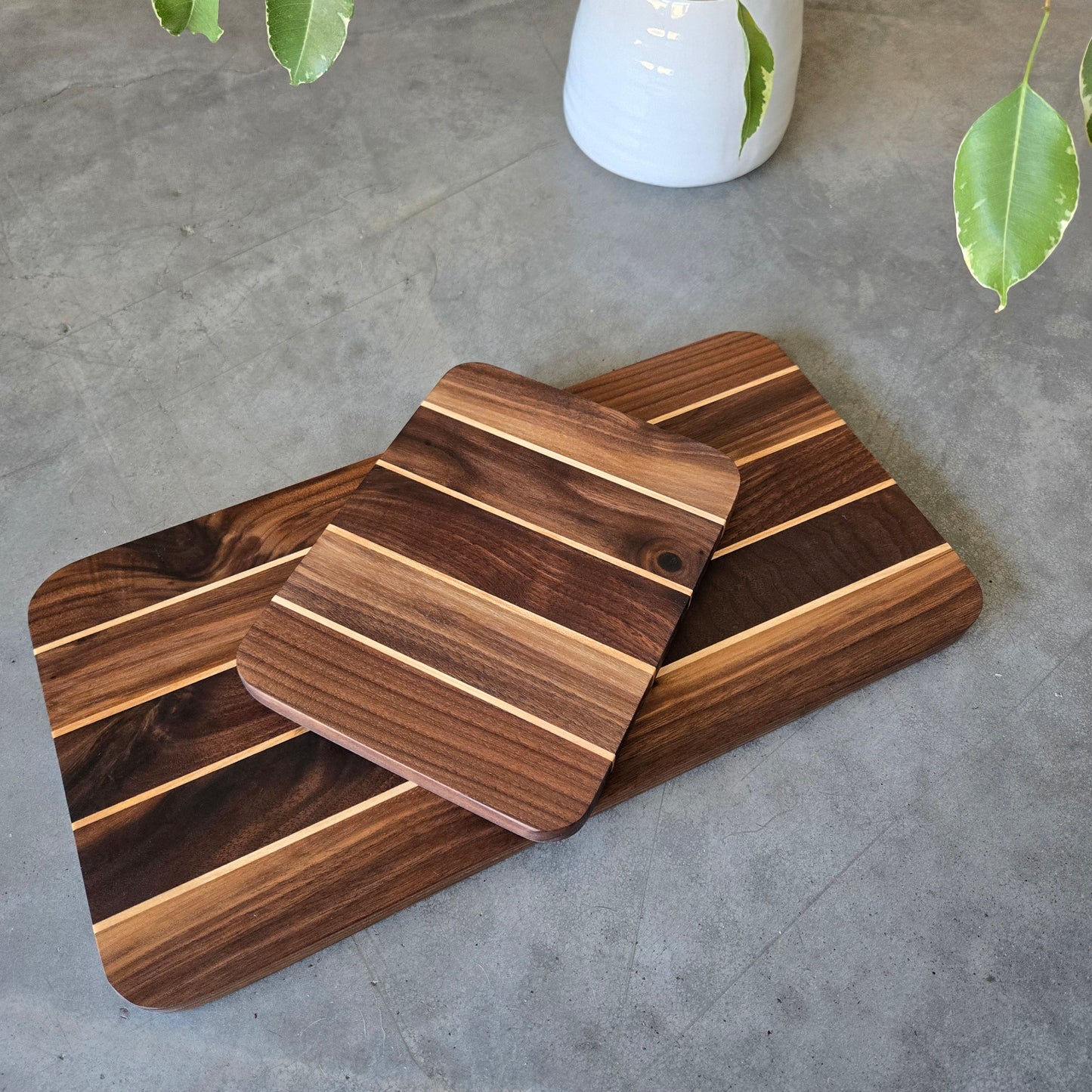 Walnut Cutting Board Two-Piece Set