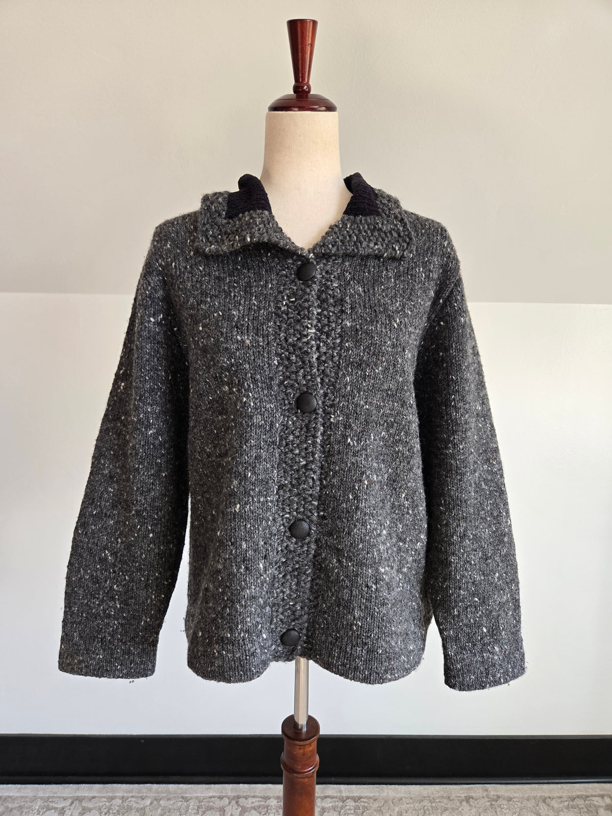 Foxglove Irish Wool Cardigan - L/XL