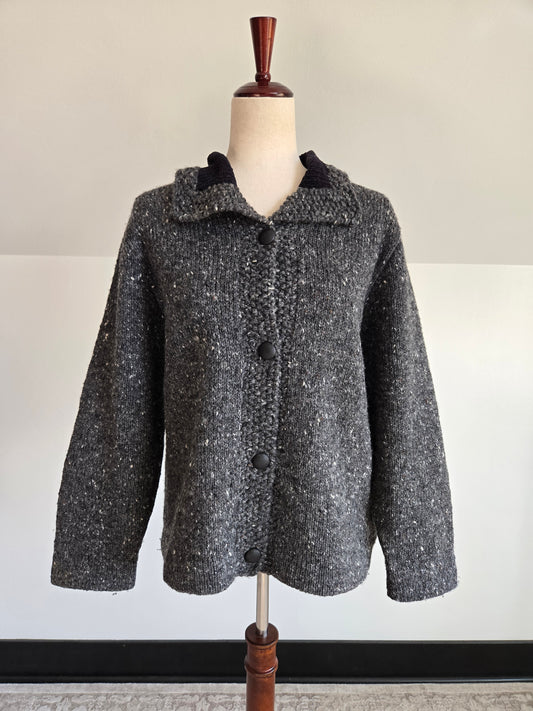 Foxglove Irish Wool Cardigan - L/XL