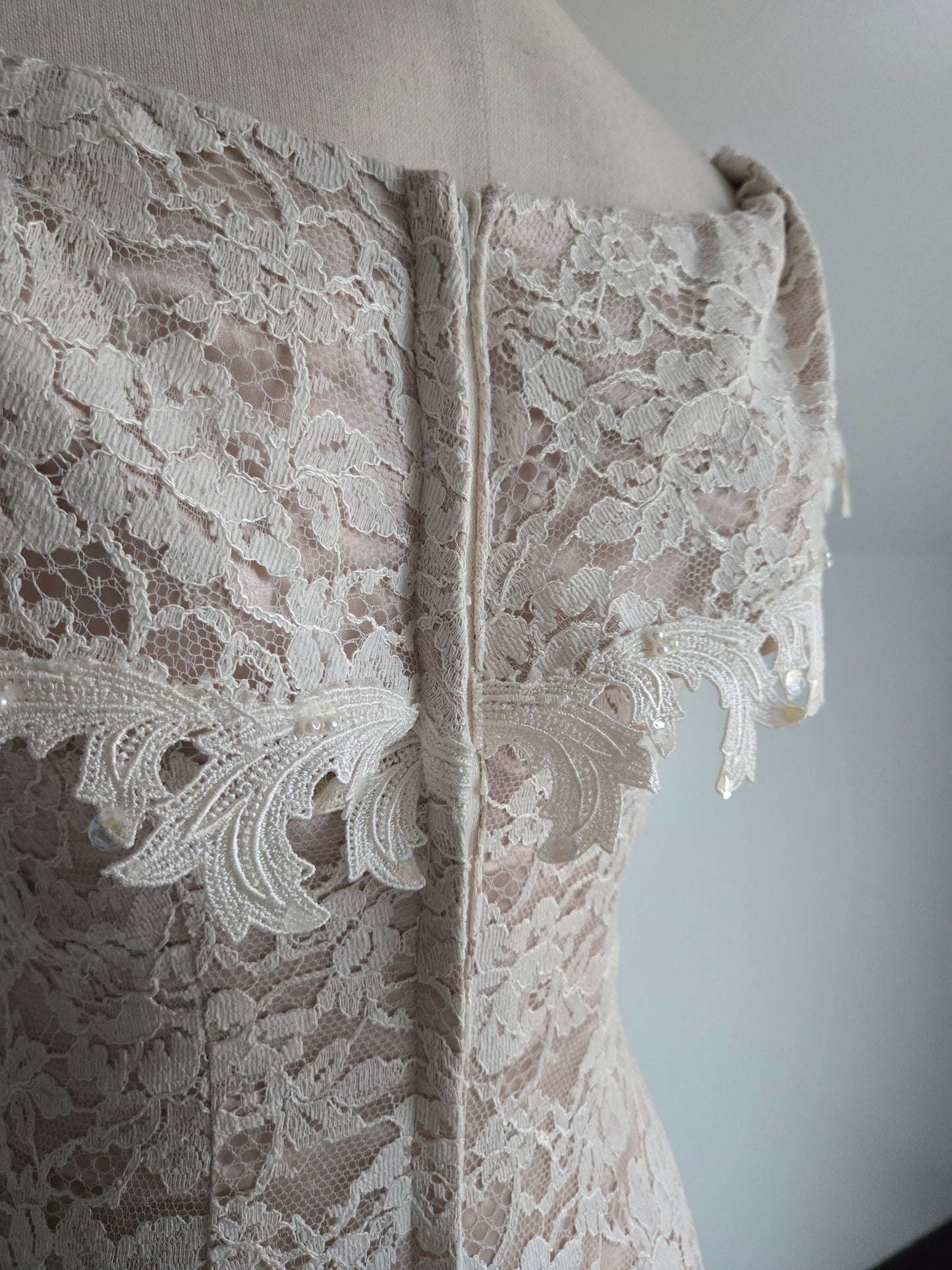 French Lace California Lace Formal Dress - XS/S